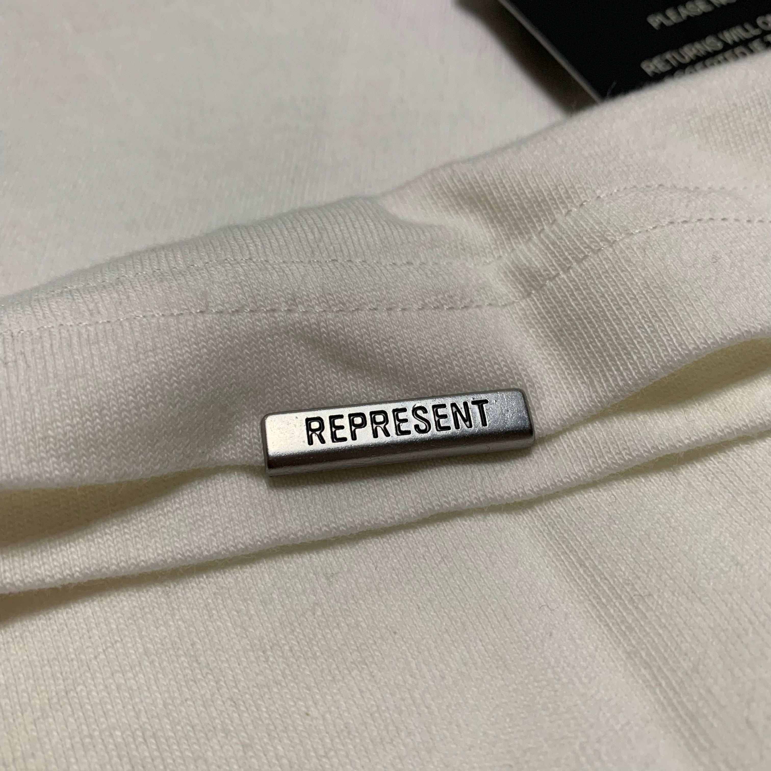 Represent Medium Owners Club Pink White Tee