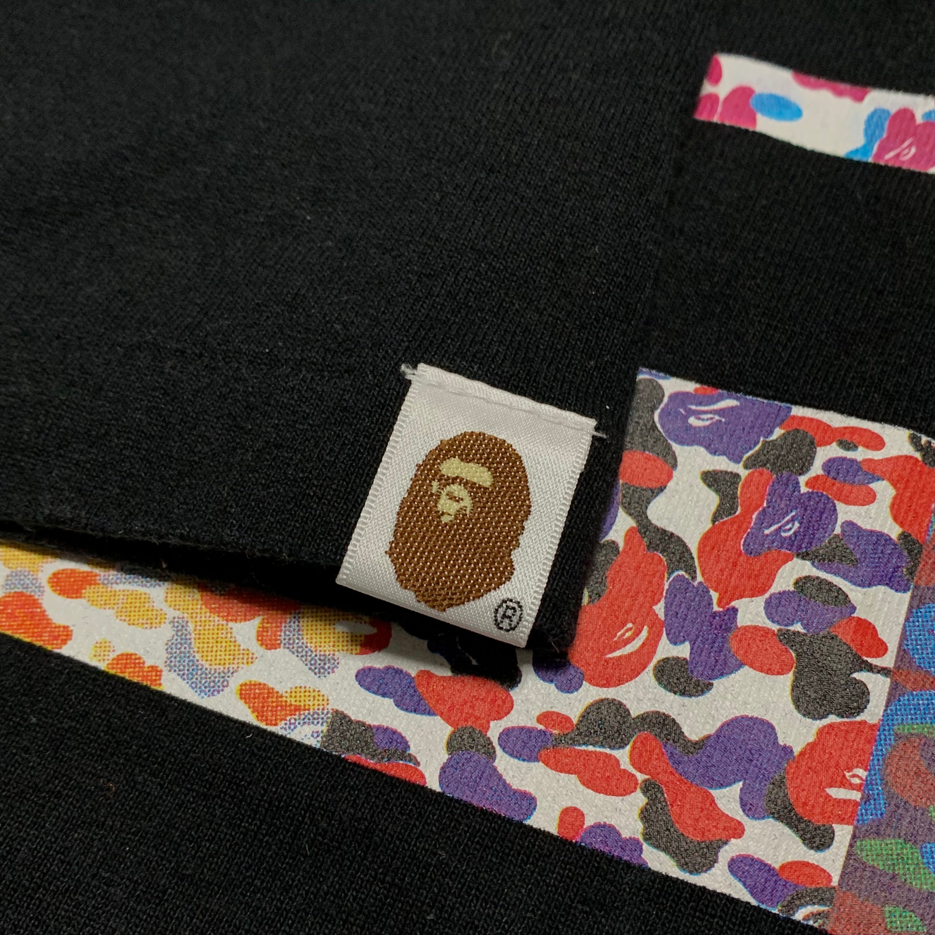 Bape XL 29th Anniversary Camo Black Tee A Bathing Ape