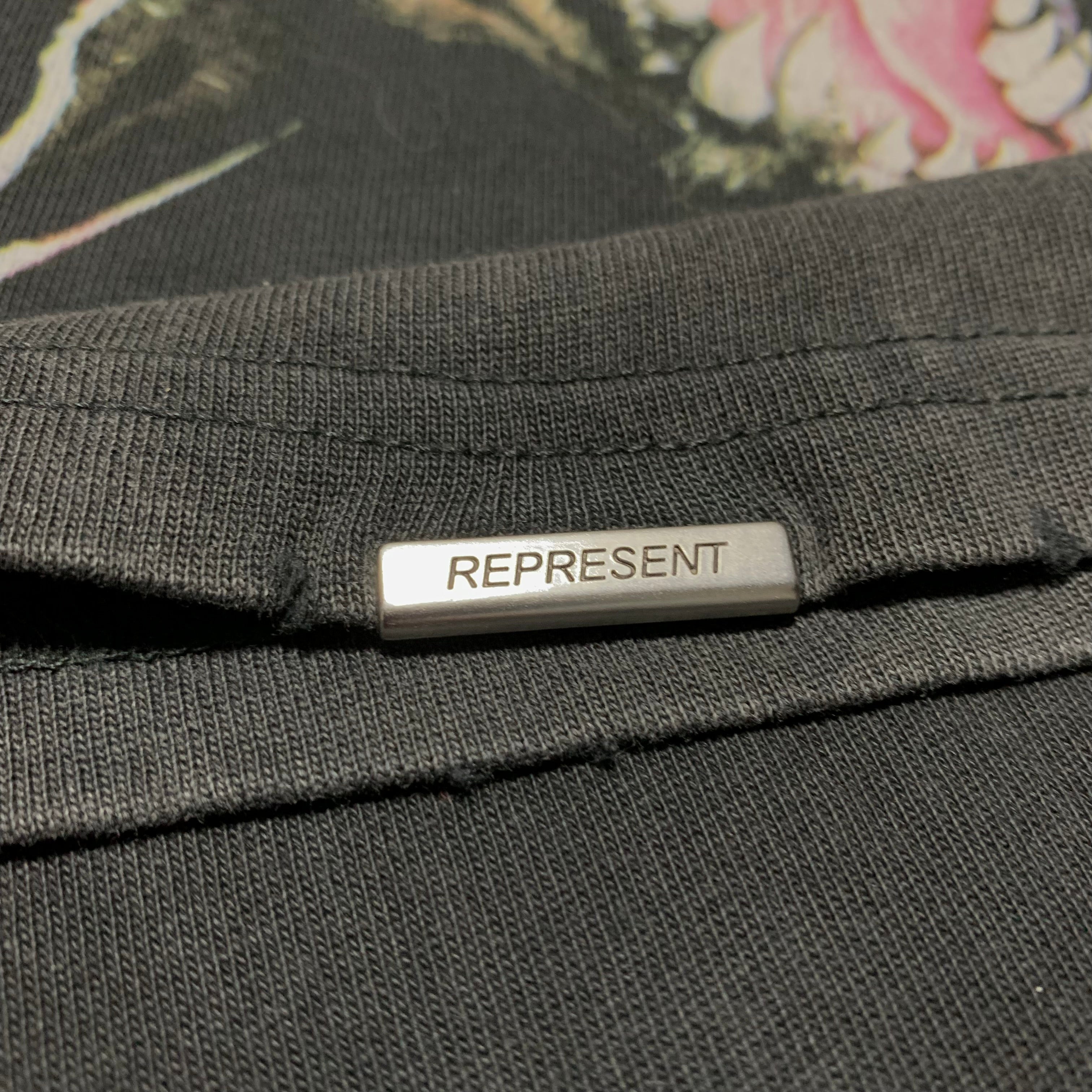 Represent Medium Pure Breed Vintage Black Tee