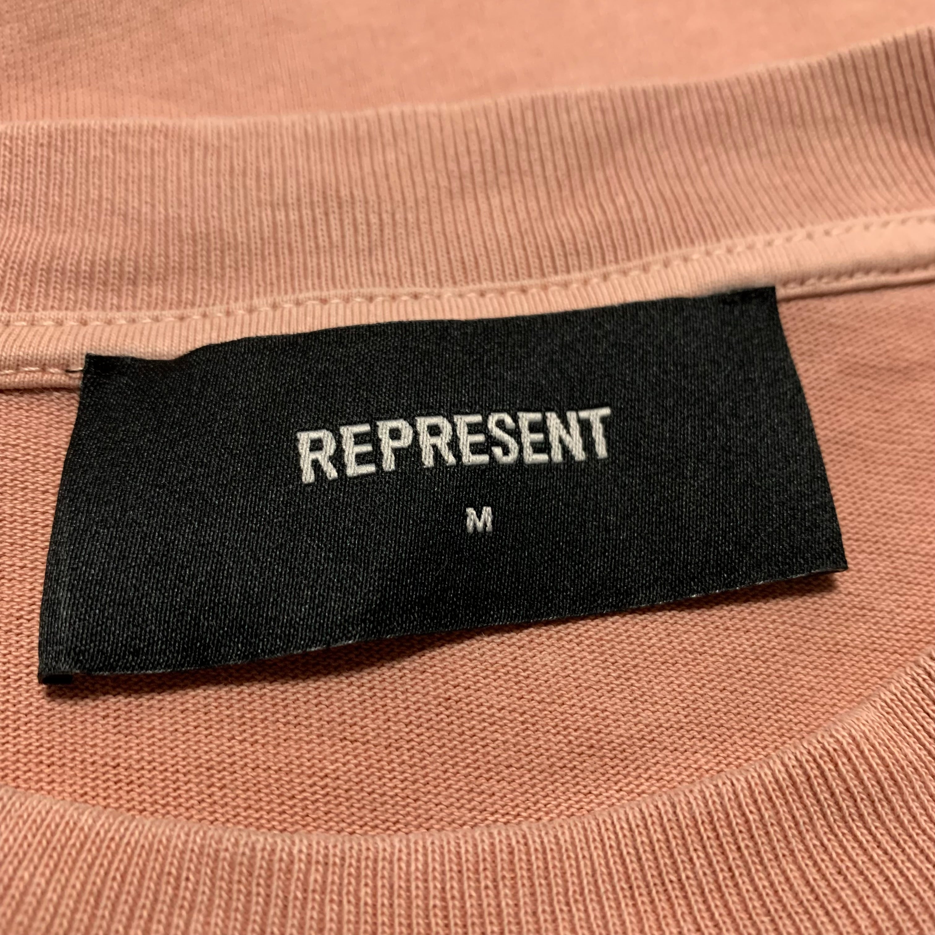 Represent Medium Worldwide Pink Tee