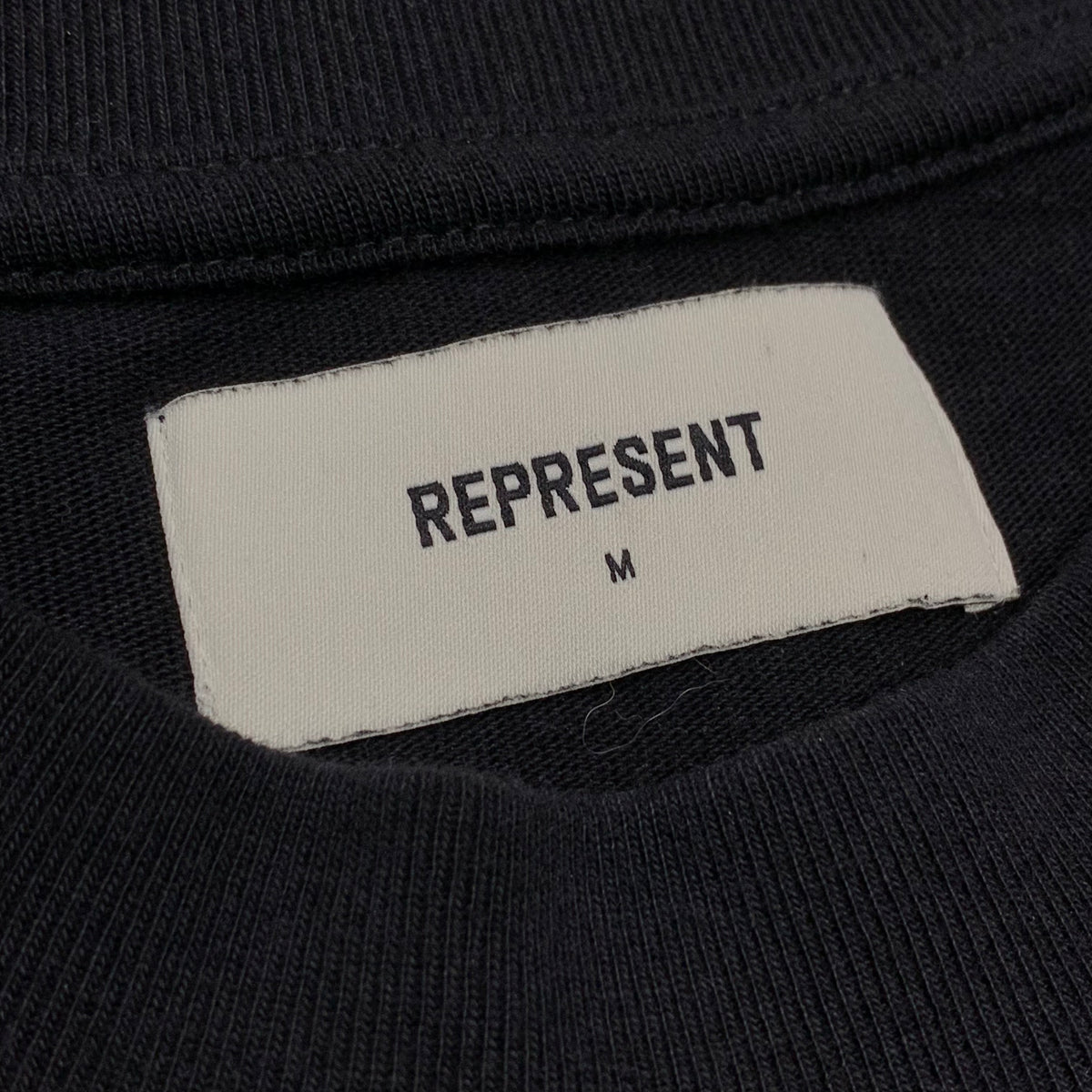 Represent Medium Tee Santa Clause Jet Black T-Shirt Merry Christmas 1 of 1
