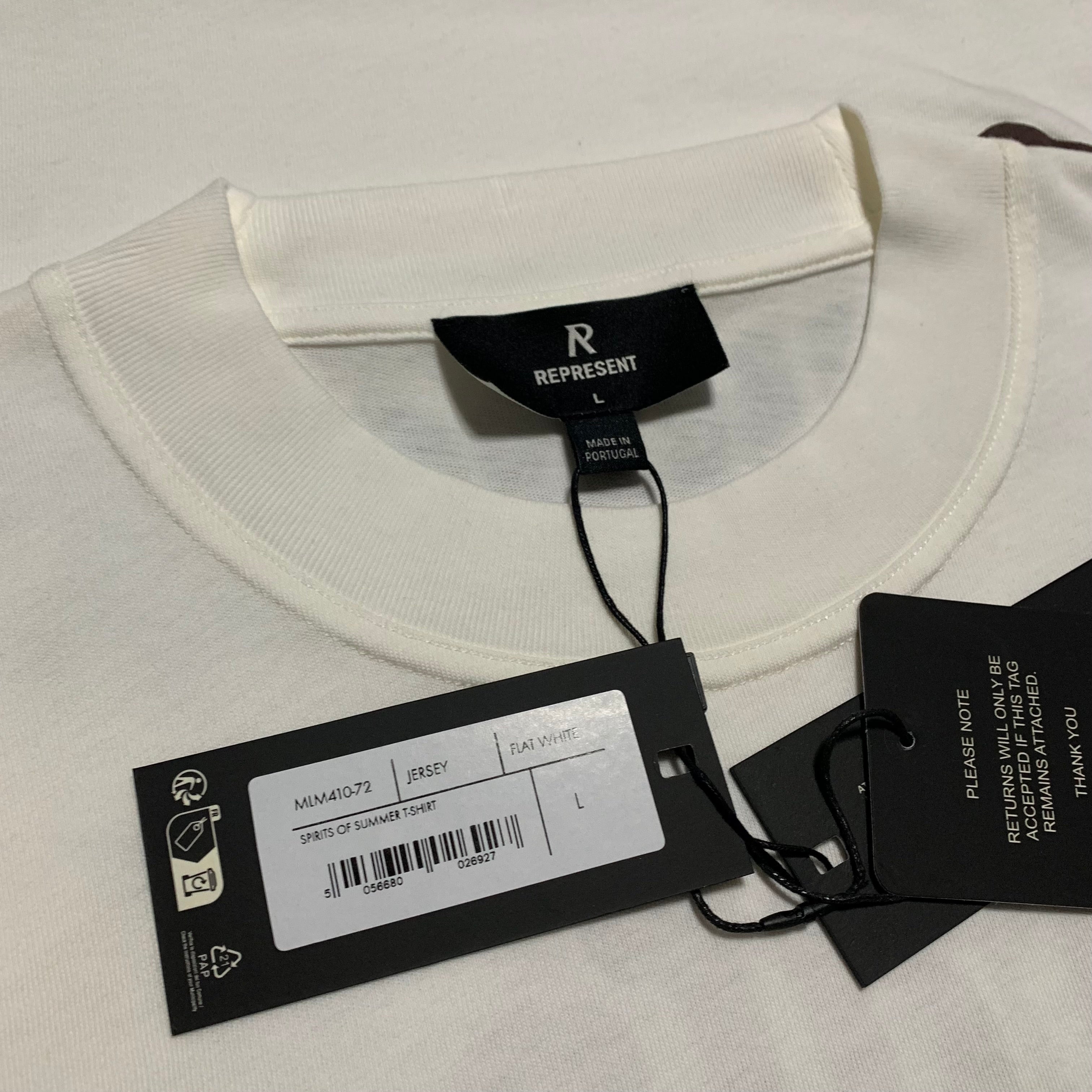 Represent Large Spirits Of Summer Graphic White Tee