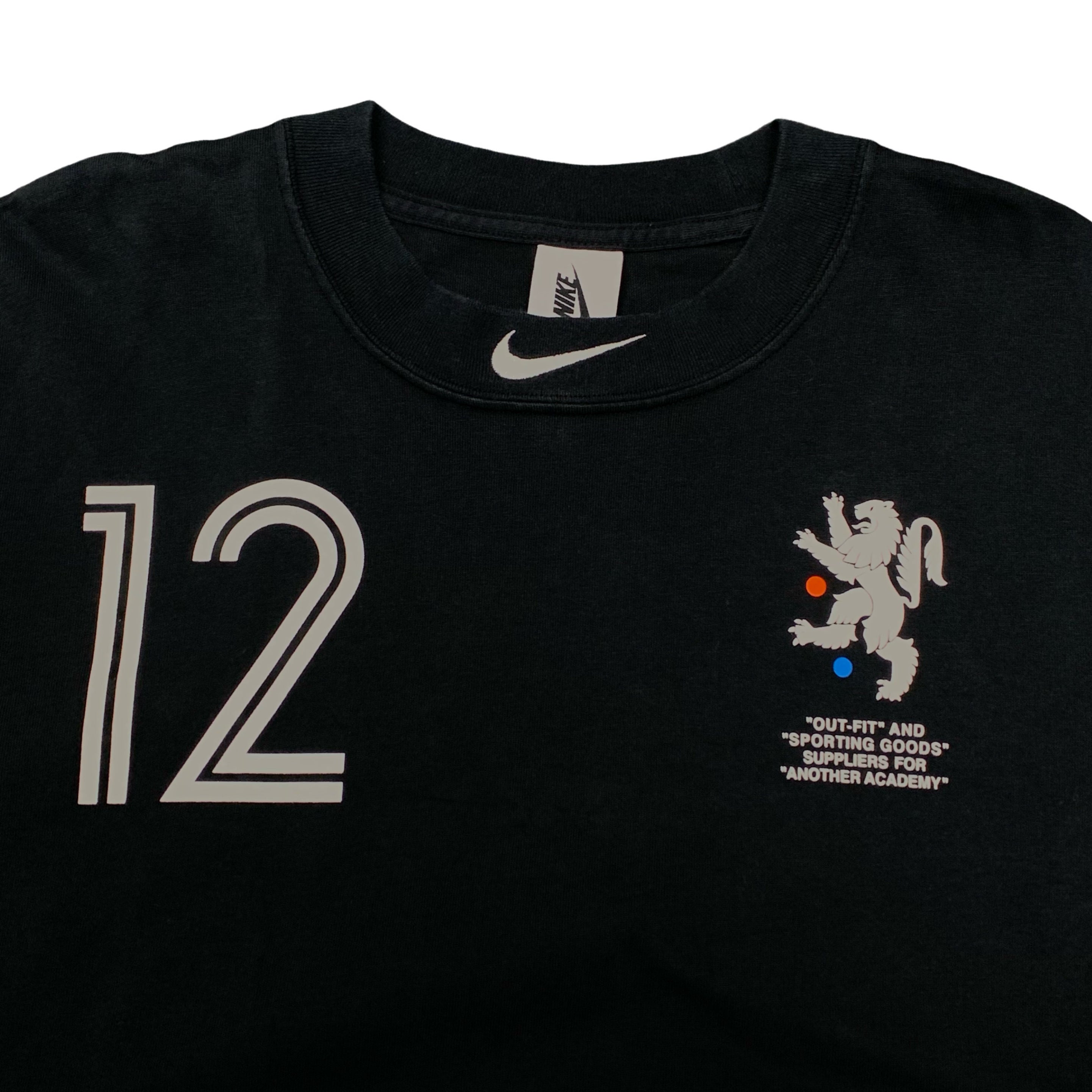 Off White Small Tee Nike Lab Mercurial NRG Black Oversized T-Shirt Virgil Abloh