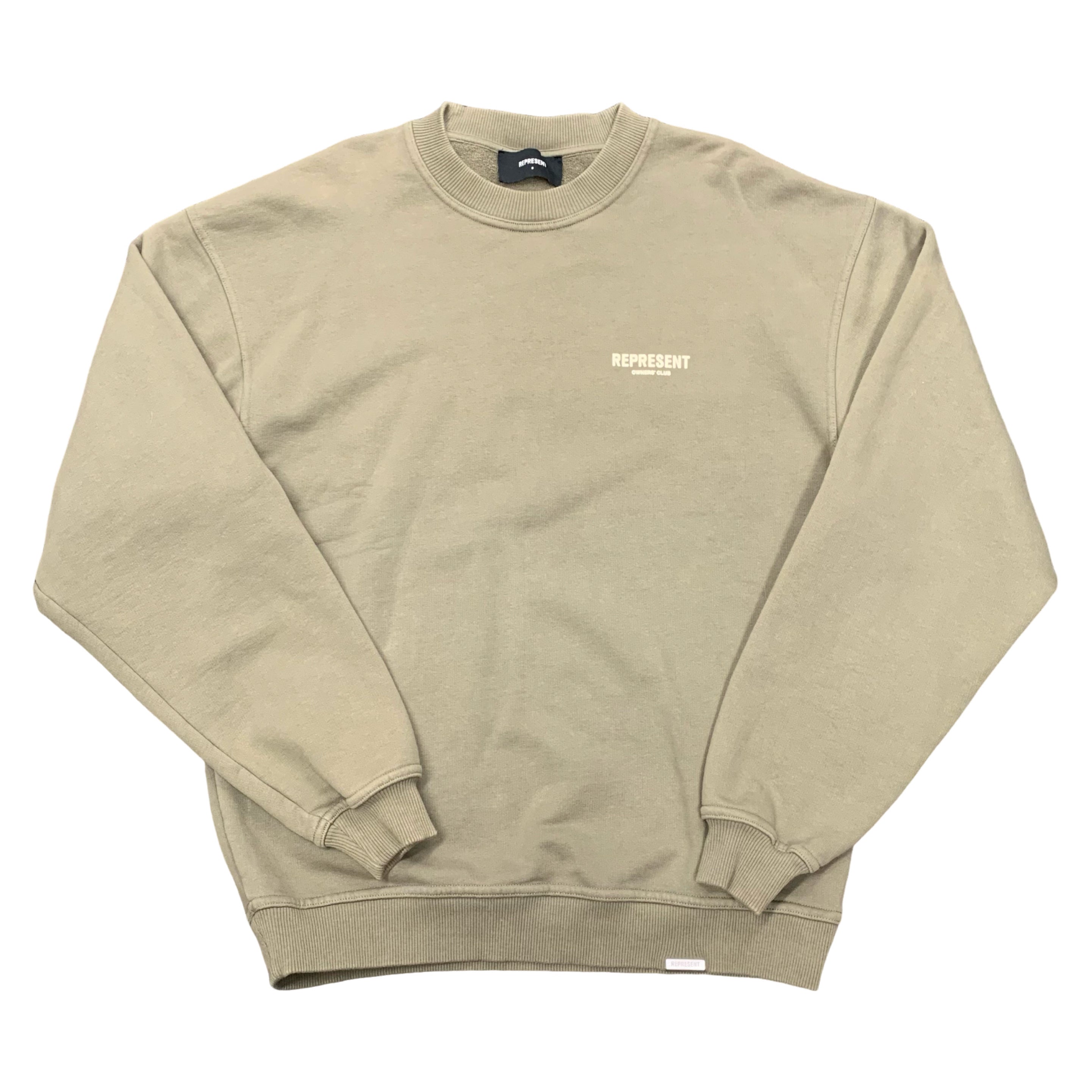 Represent Small Owners Club Green Sweater Sweatshirt Crewneck