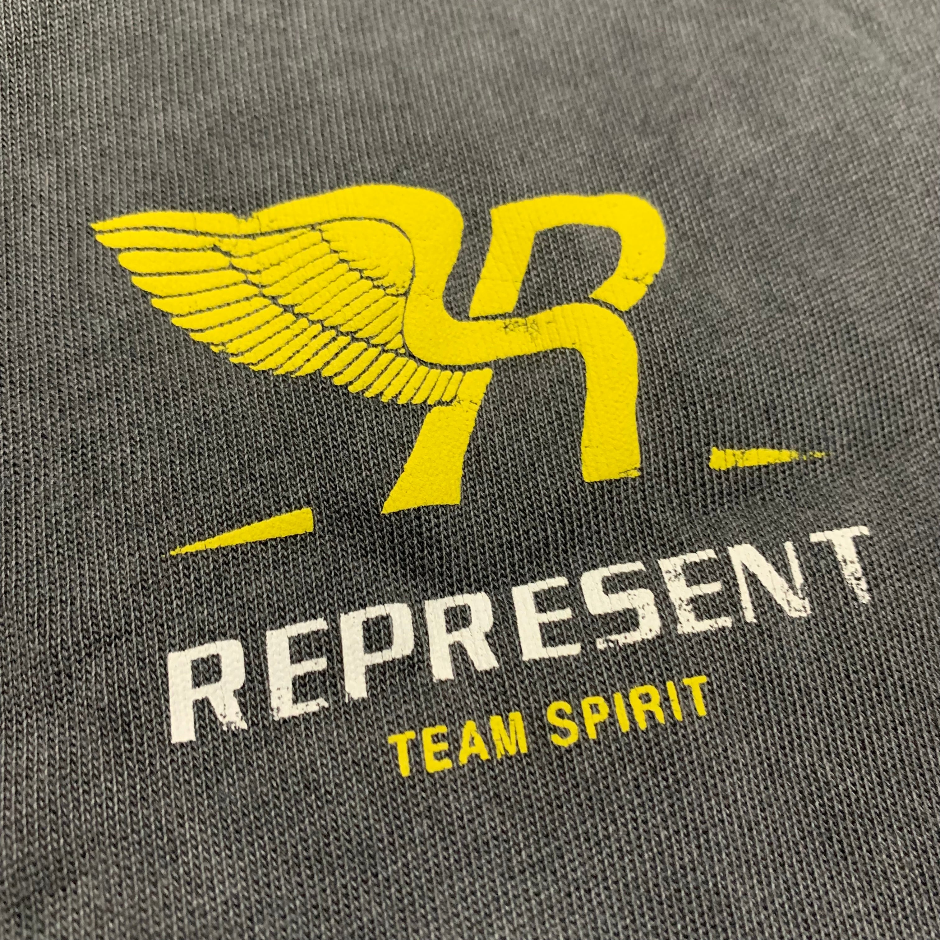Represent XS Team Spirit Vintage Grey Tee