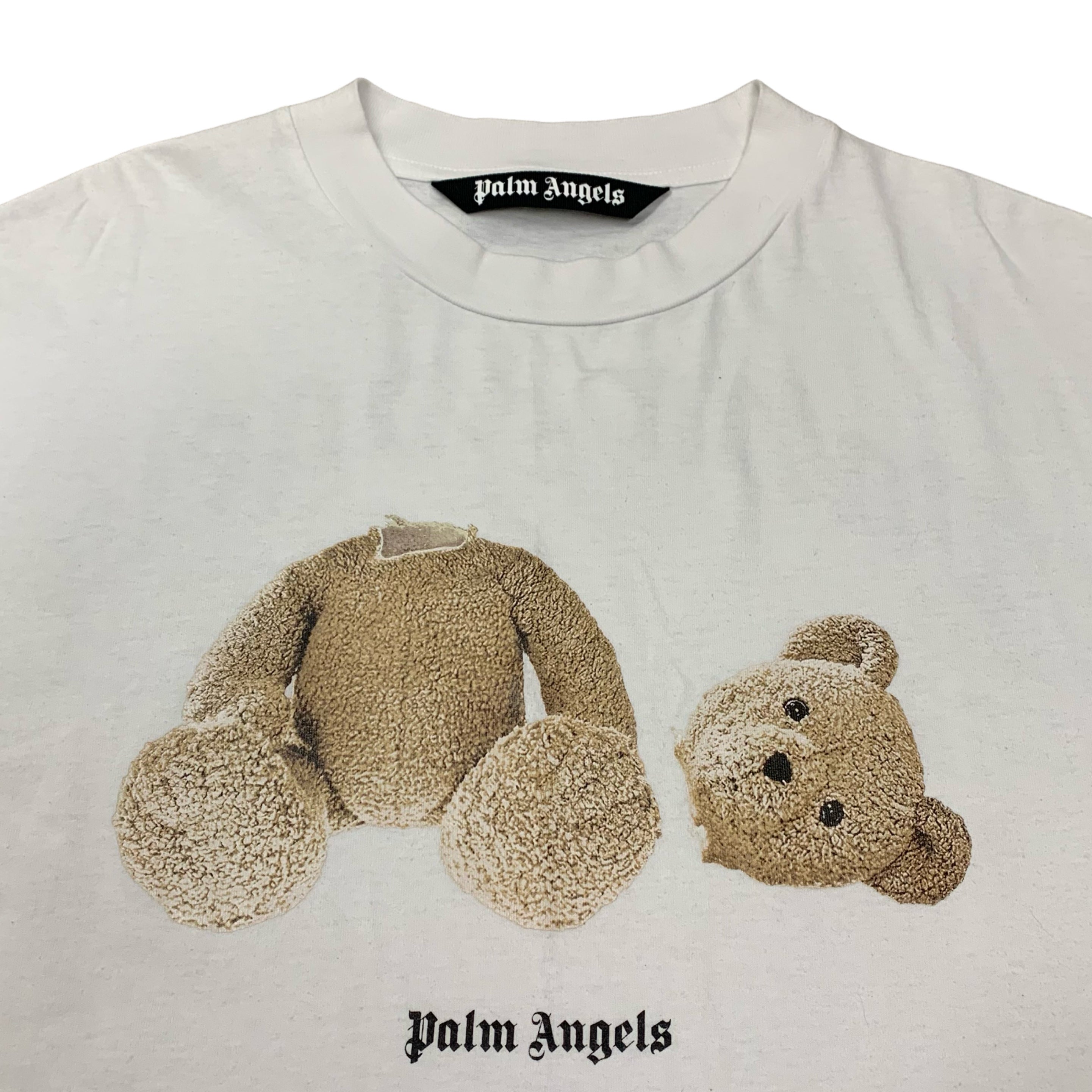 Palm Angels XL Tee Bear Classic White T-Shirt