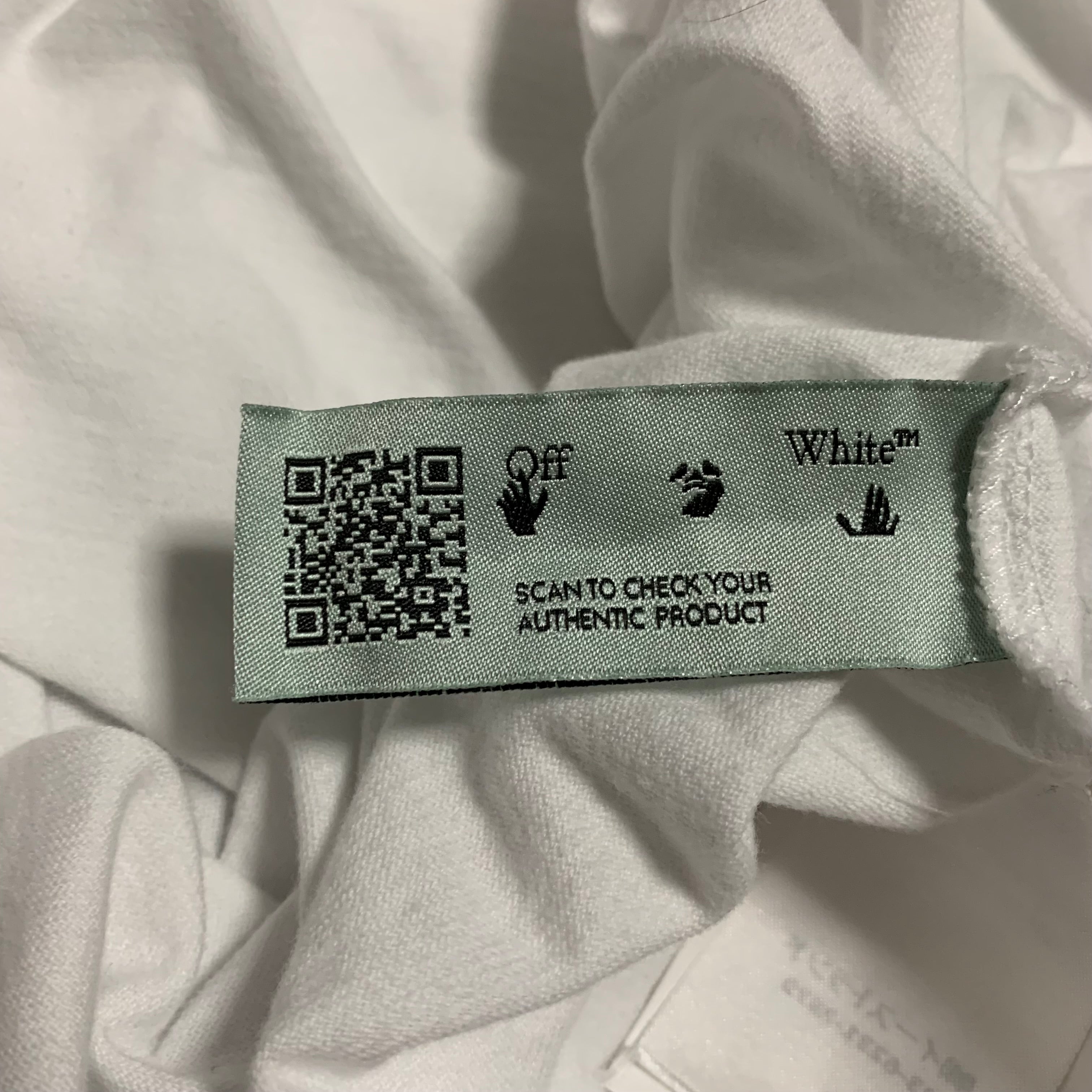 Off White XS Graffiti Graphic White Tee Virgil Abloh