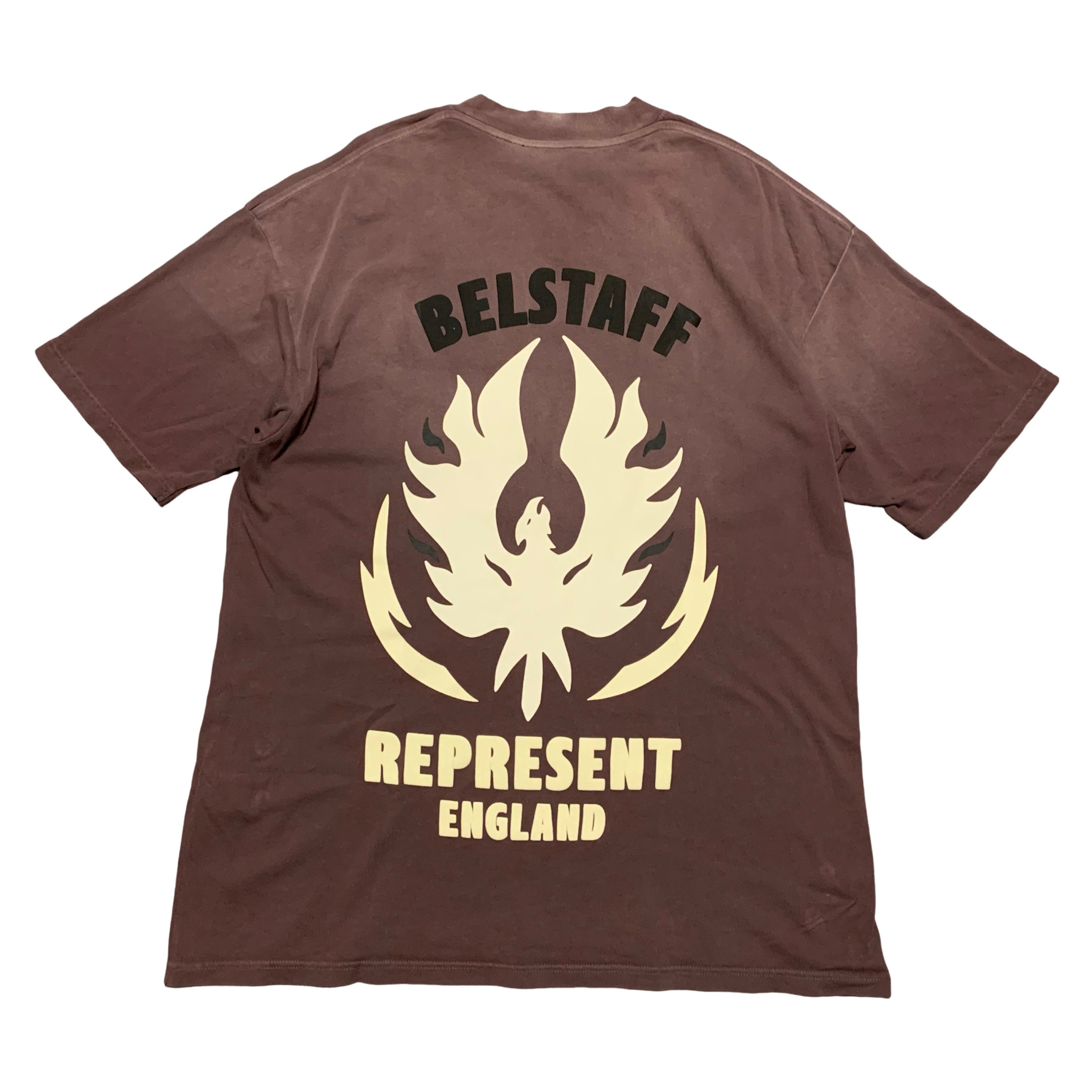 Represent x Belstaff Small Tee Flame Plum T-Shirt