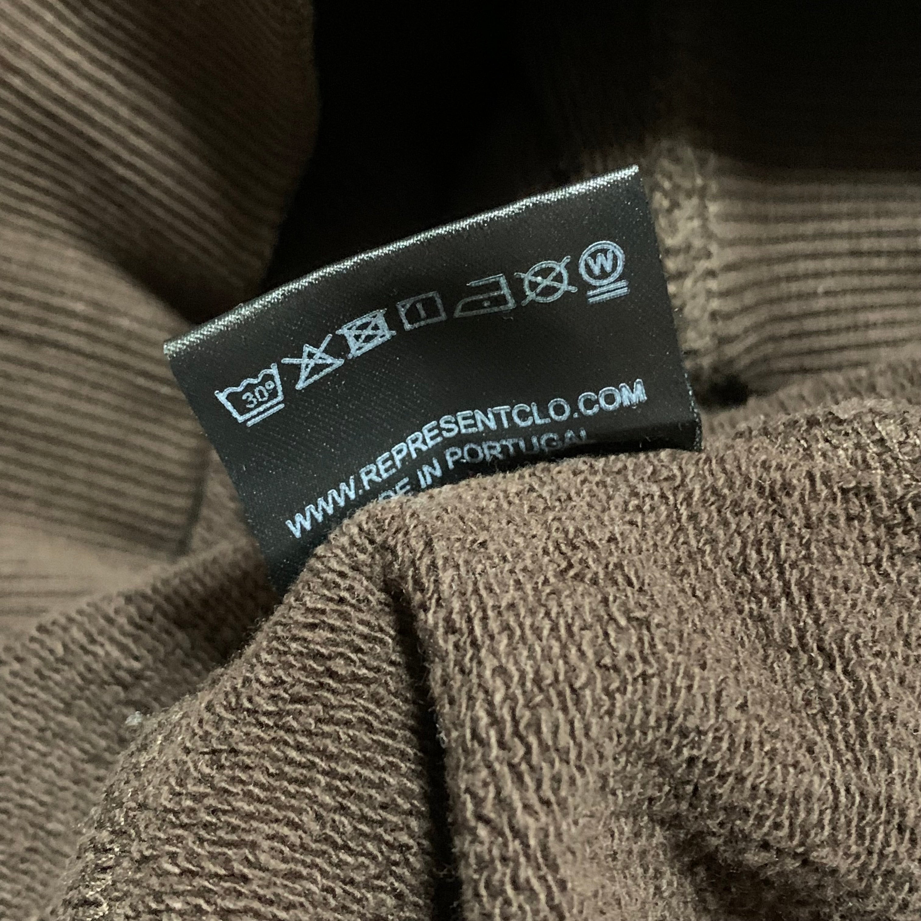 Represent Small Owners Club Brown Sweater Sweatshirt Crewneck