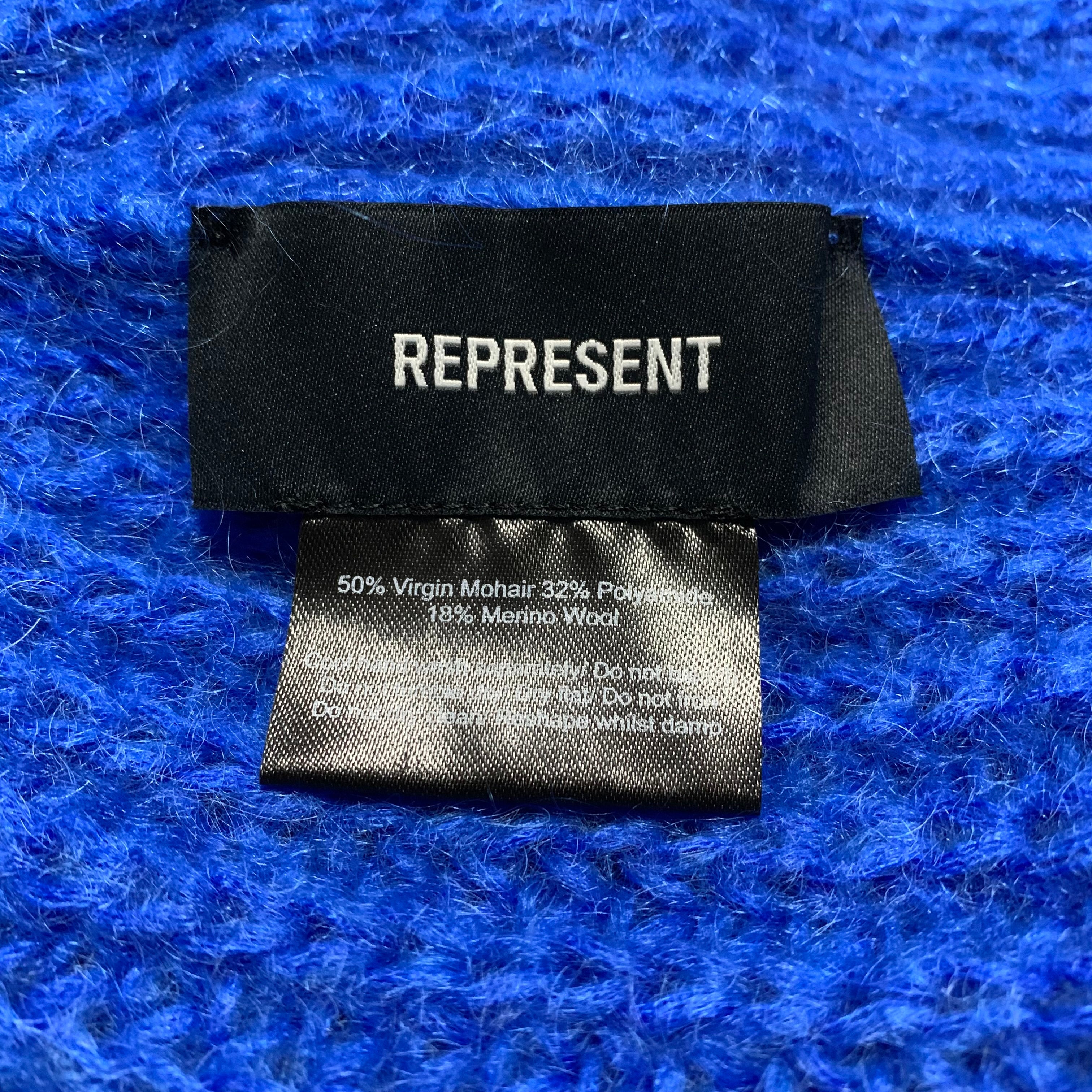 Represent Beanie Blue Cobalt Wool Hat