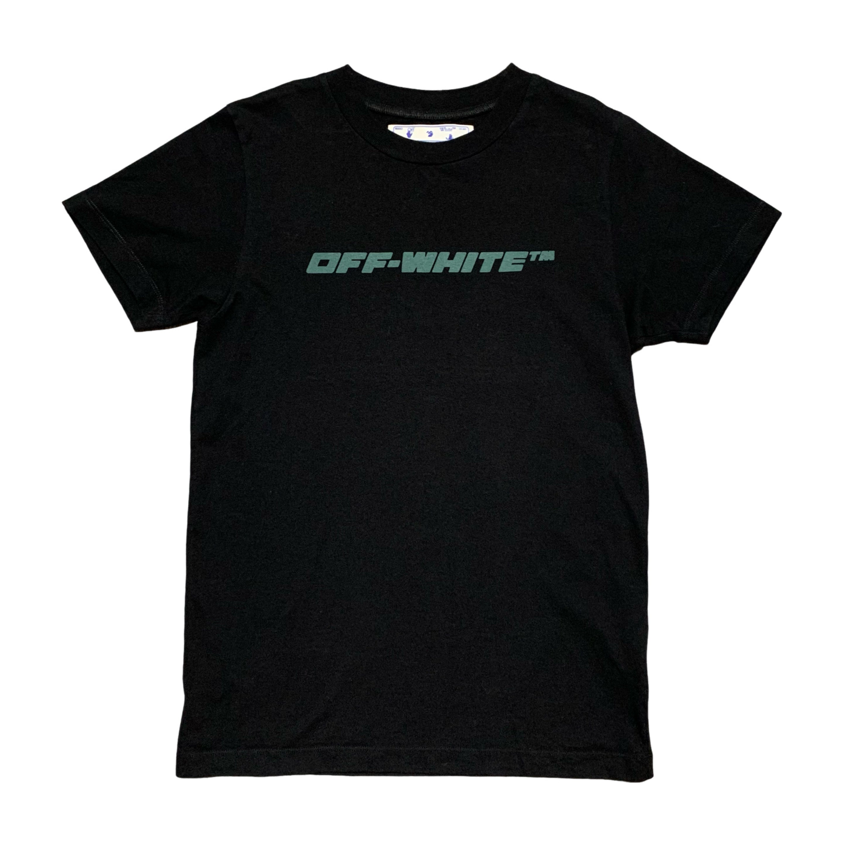 Off White Small Trellis Worker Black Tee Virgil Abloh