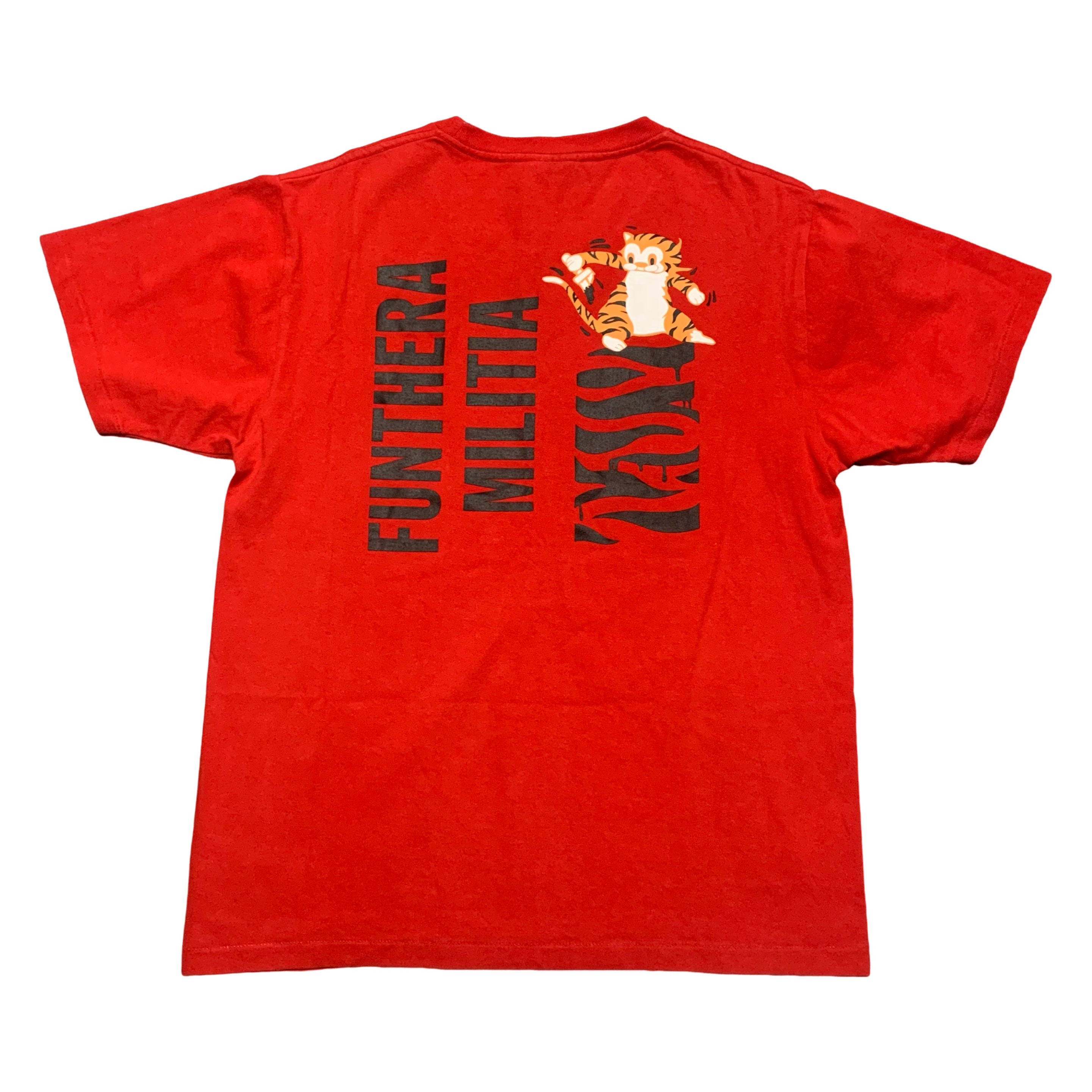 Bape Medium Tiger Shark Red Tee A Bathing Ape