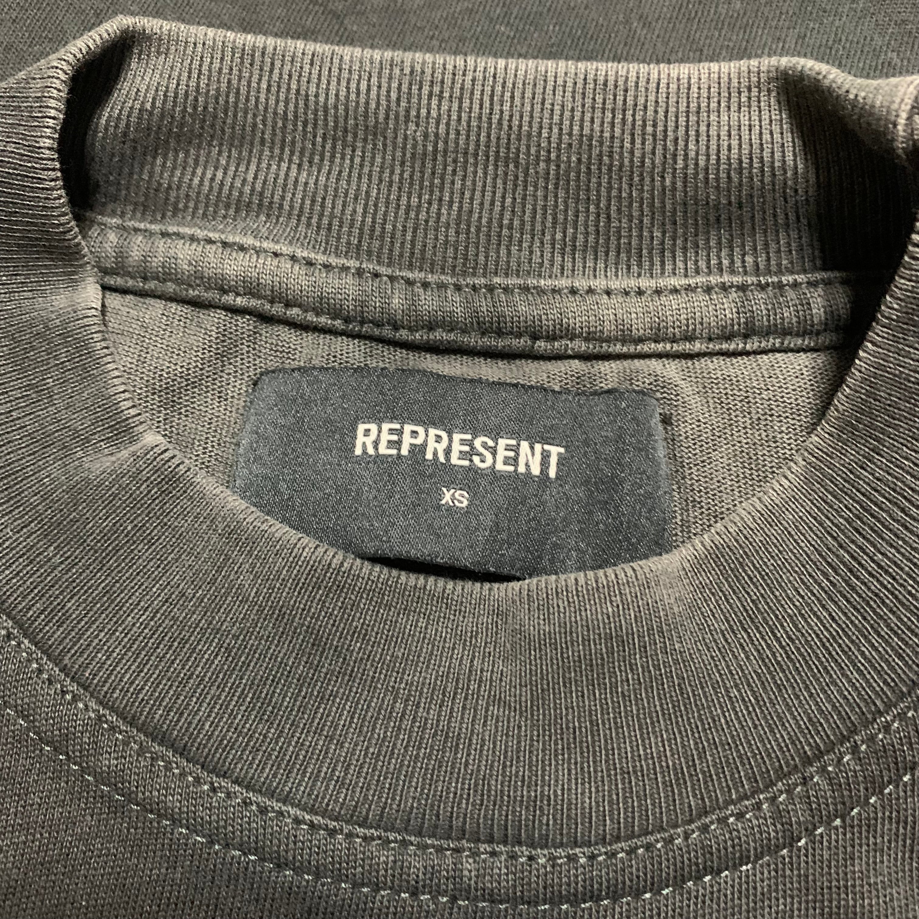 Represent XS Thoroughbred Vintage Black Tee