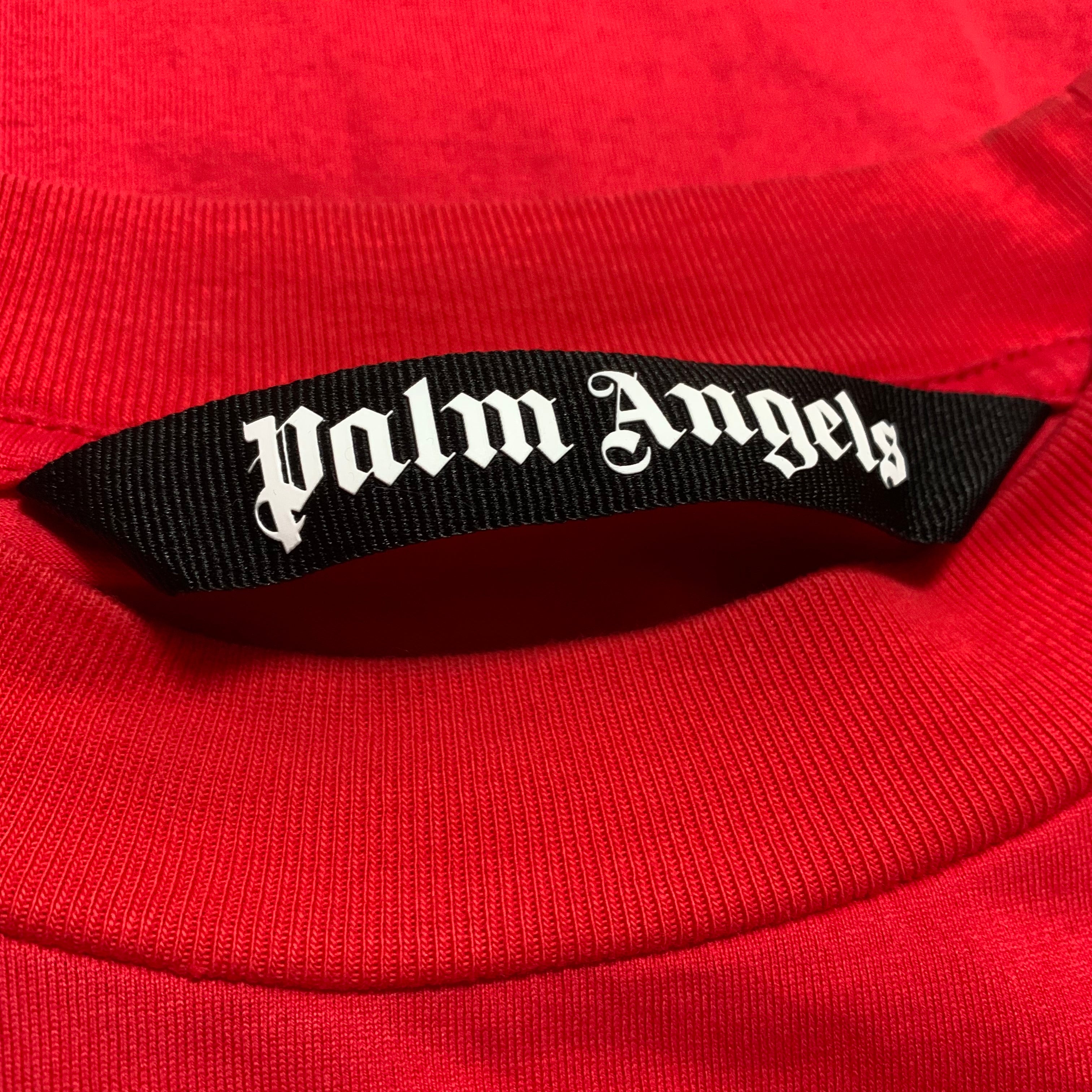 Palm Angels Small Desert Logo Red Tee