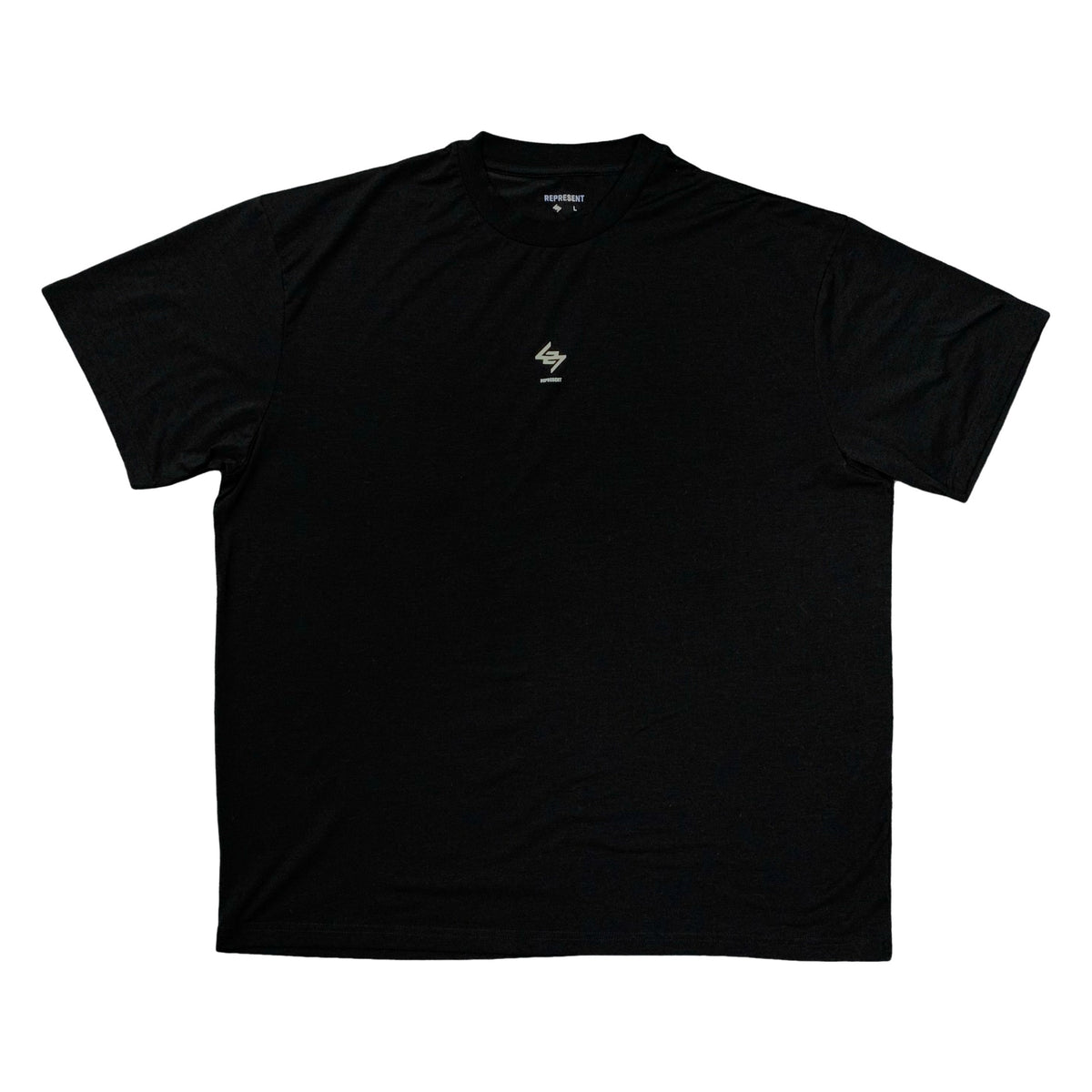 Represent Large Tee 247 On A Mission Black Gym T-Shirt