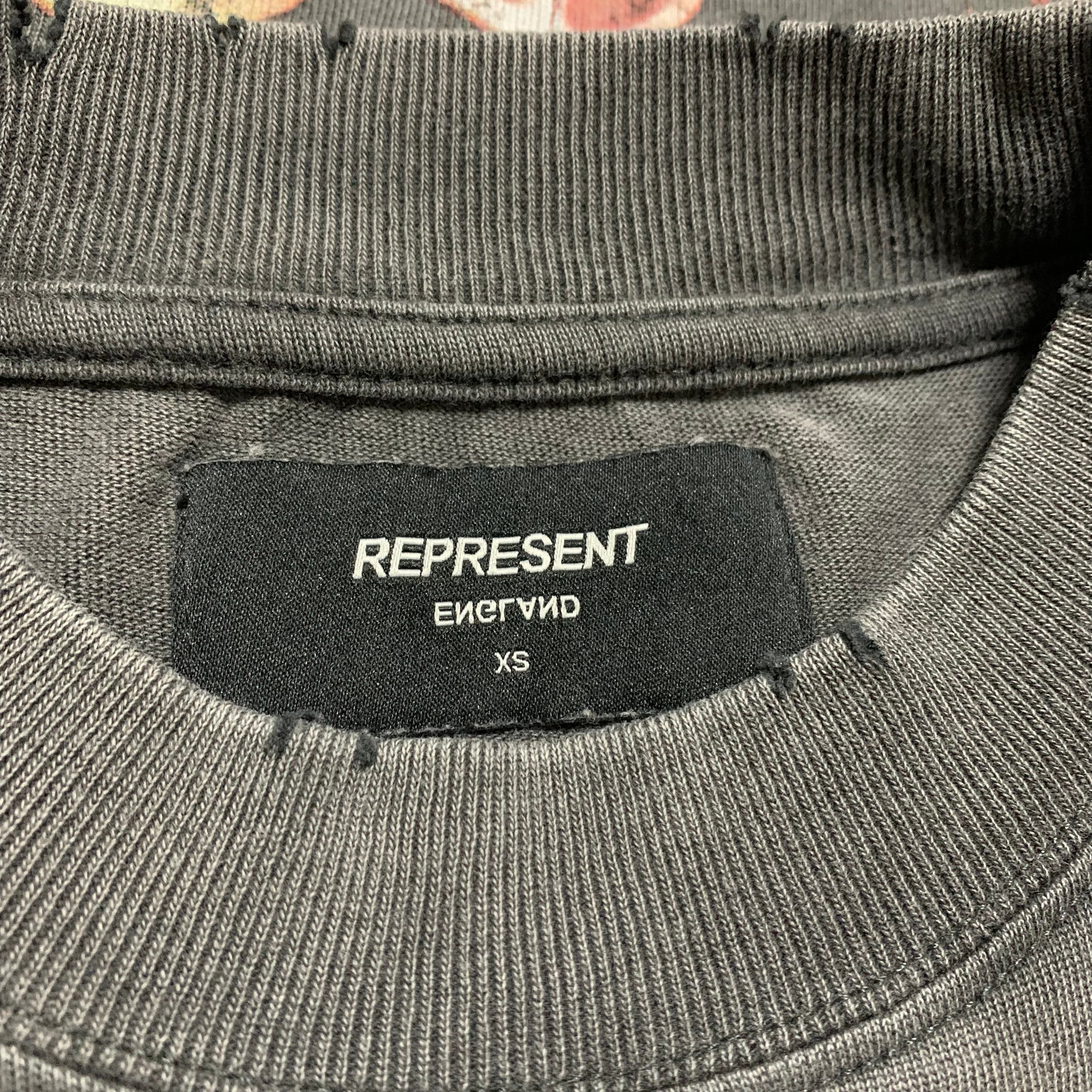 Represent XS Megadeth Vintage Grey Tee 2020
