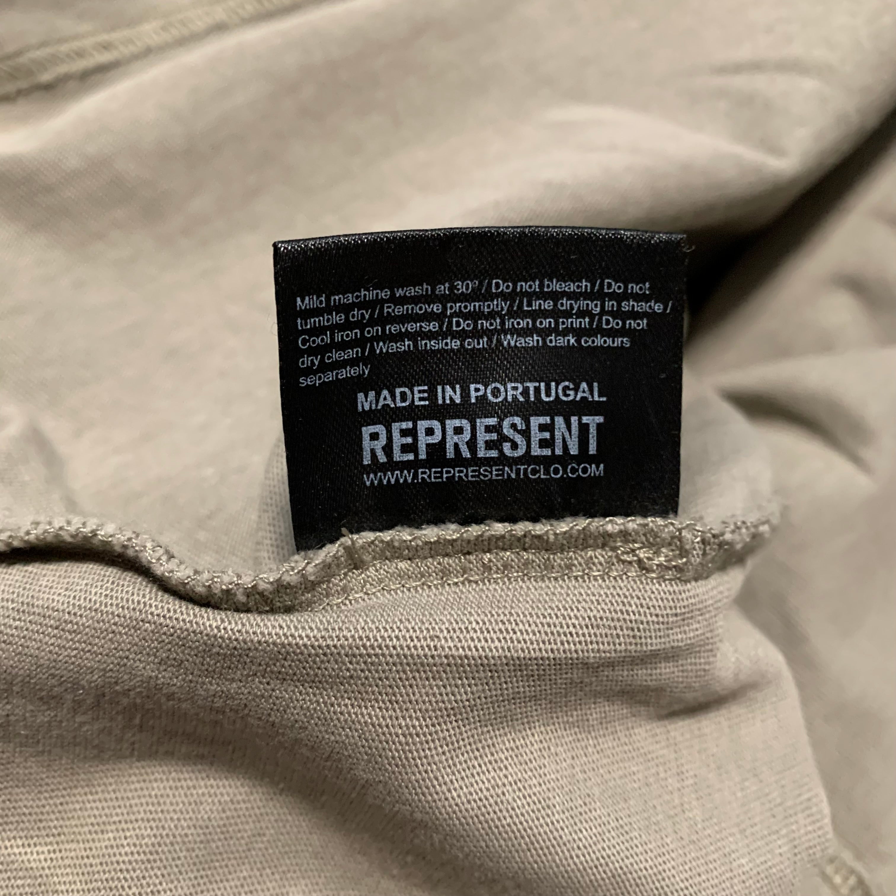 Represent XS Patron Of The Club Khaki Green Tee