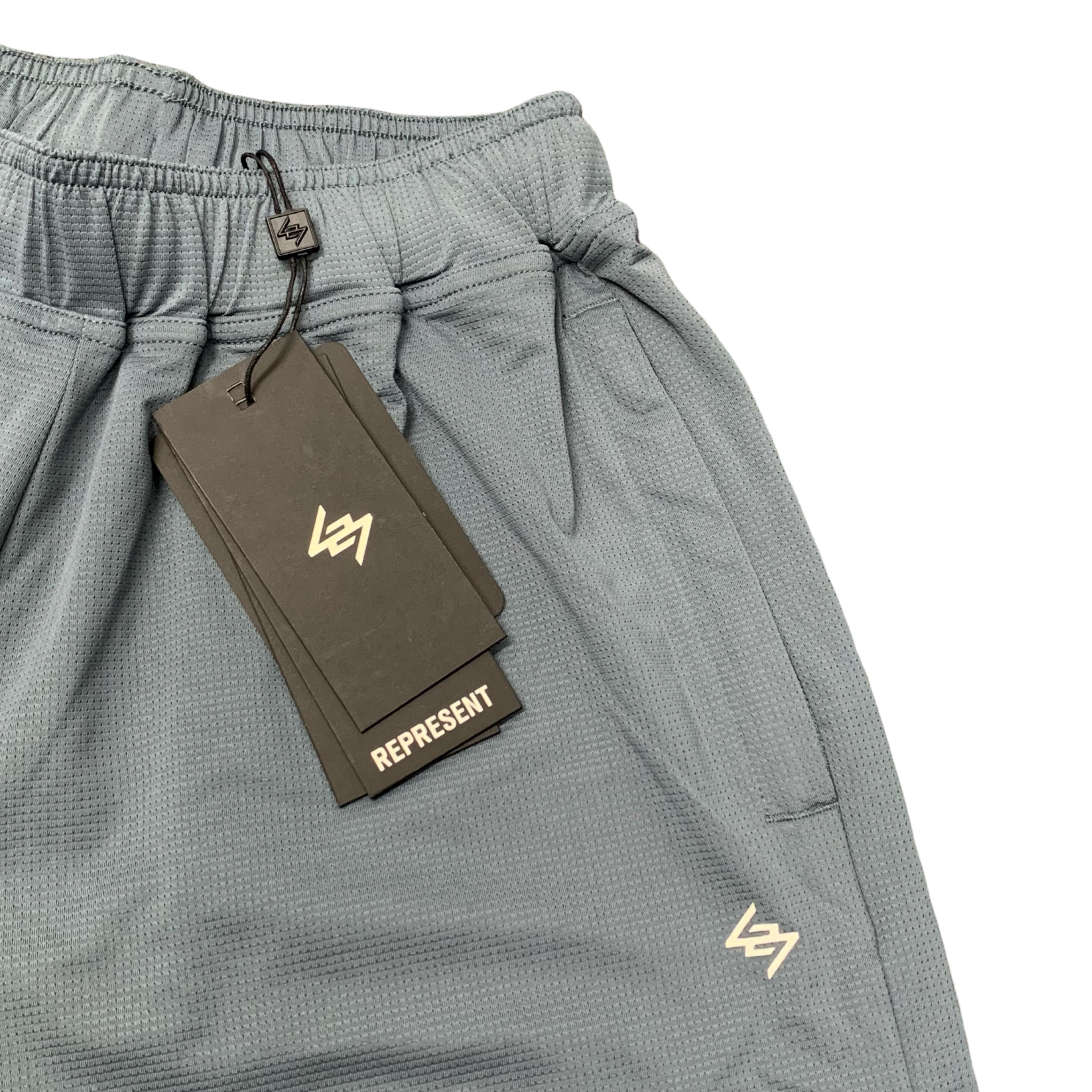 Represent XS Shorts 247 DNA Mesh Dusky Navy Blue