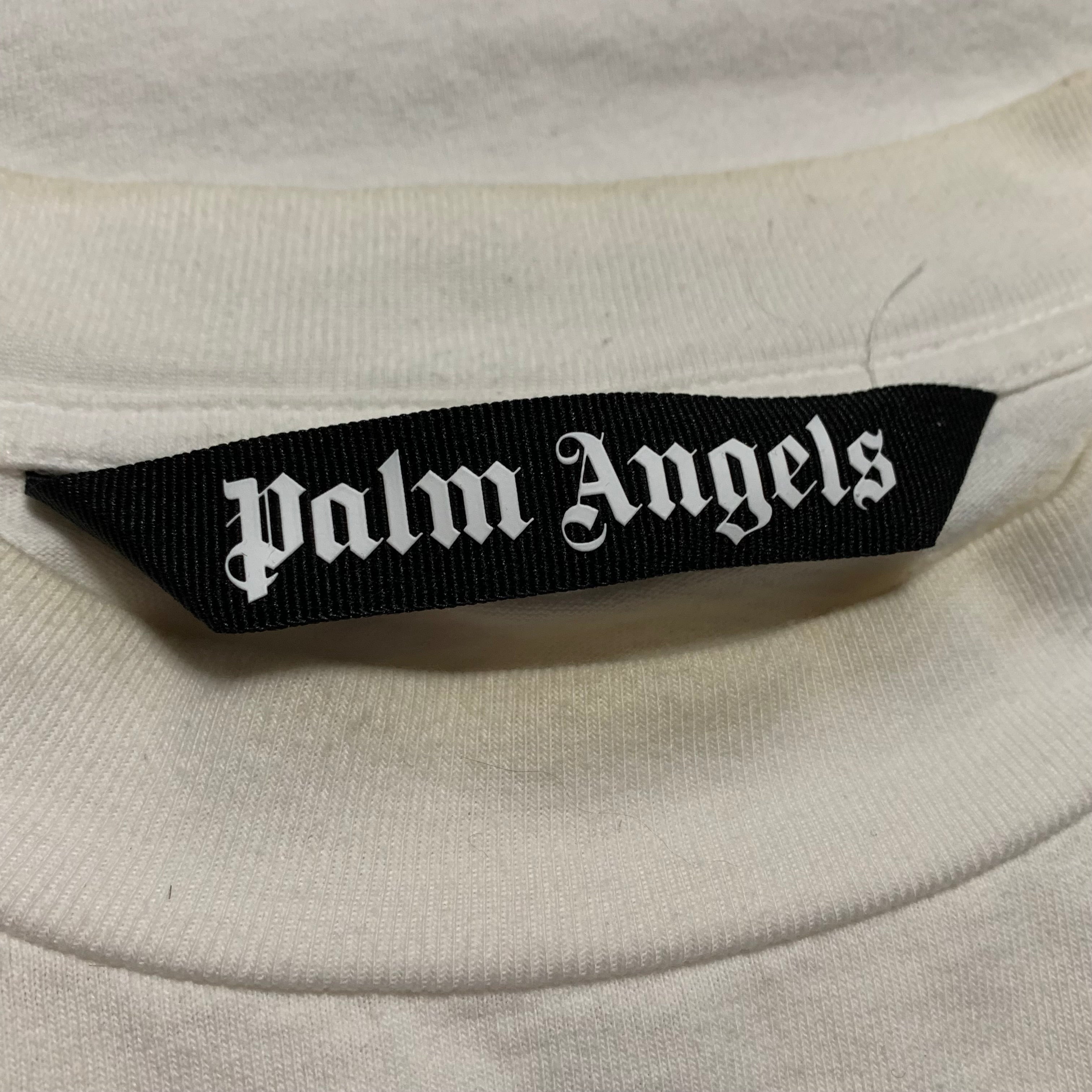 Palm Angels Medium Kill The Bear White Tee