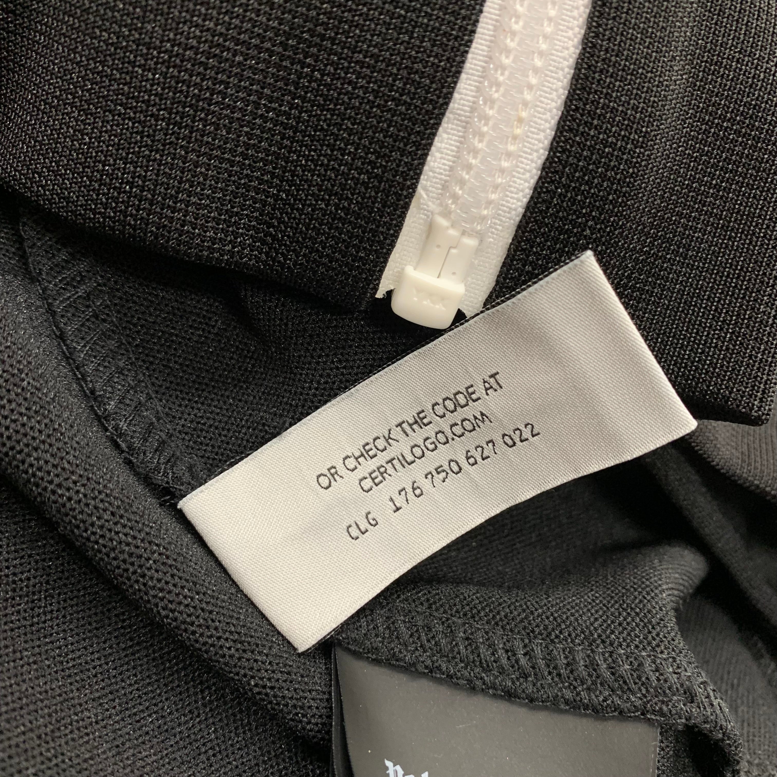 Palm Angels XL Jacket Classic Black Track Jacket Top