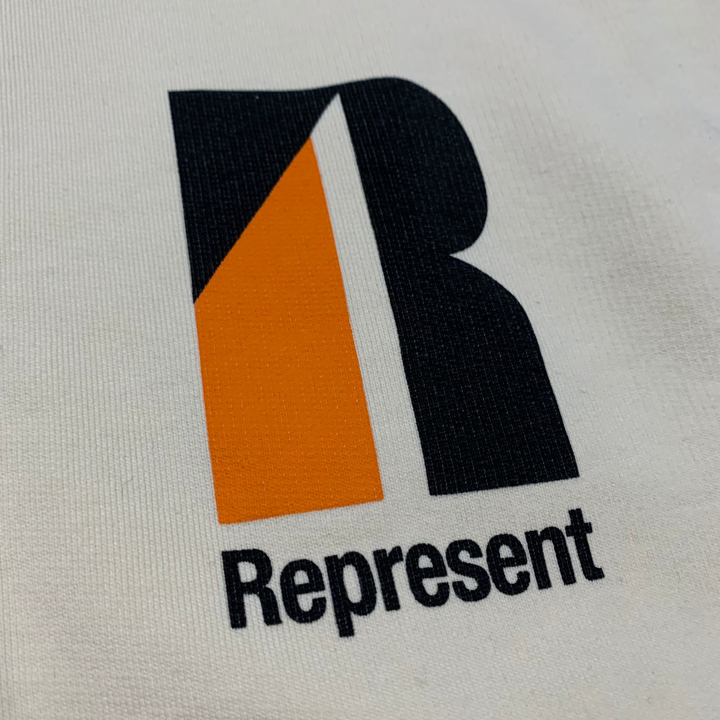 Represent Small Decade Of Speed Cream Sweater Sweatshirt Crewneck