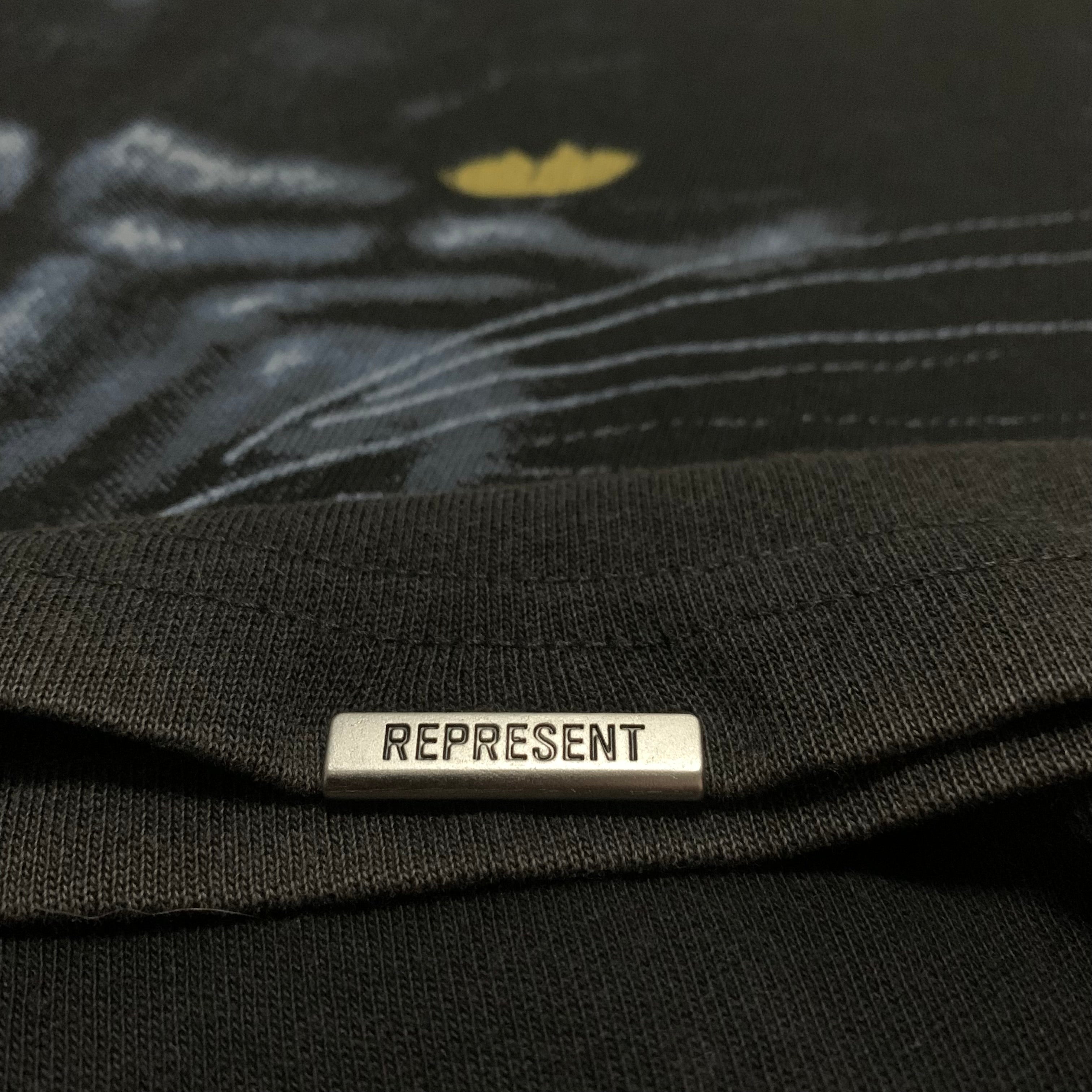Represent Small Jaguar Vintage Black Tee