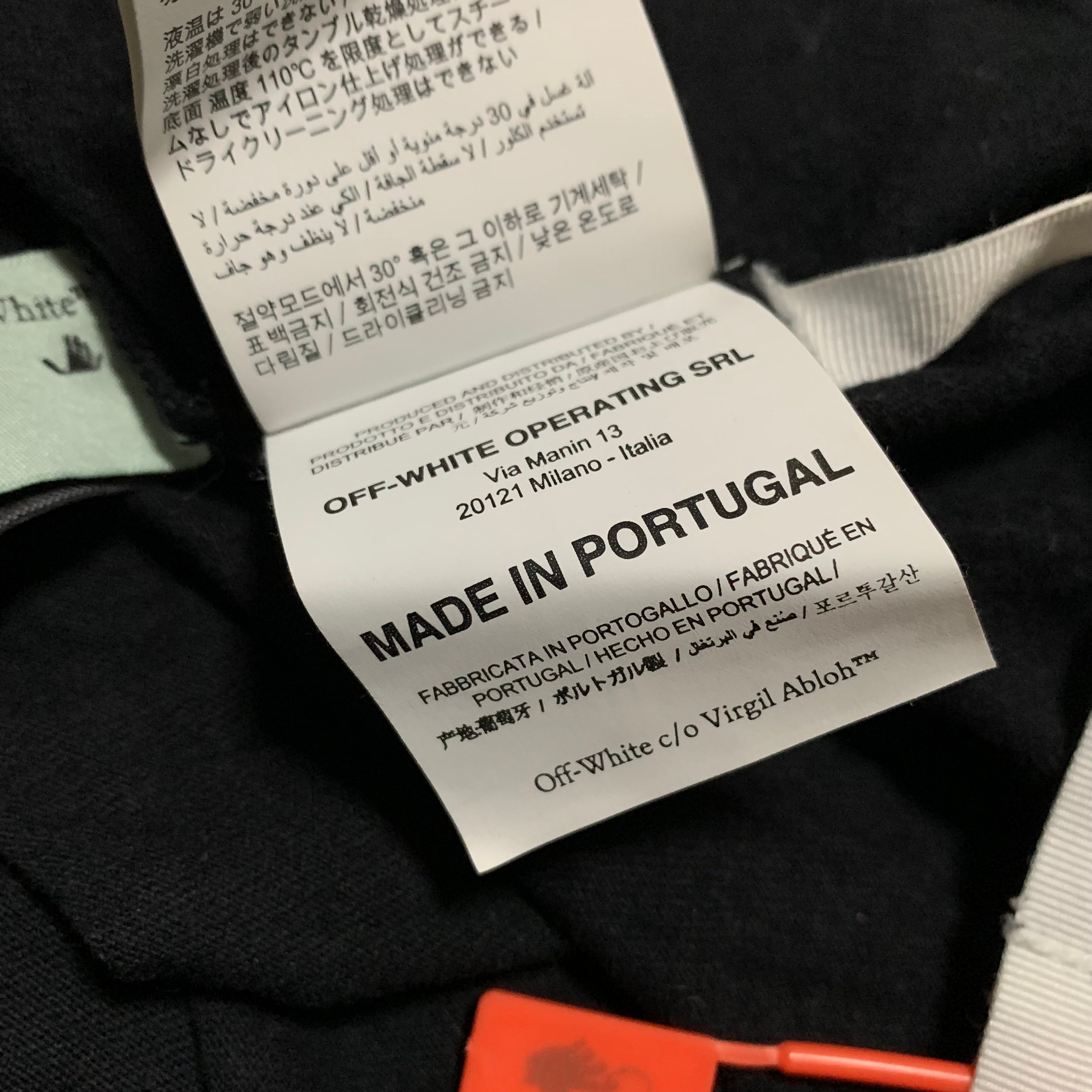 Off White Small Mona Lisa Blur Black Tee Virgil Abloh