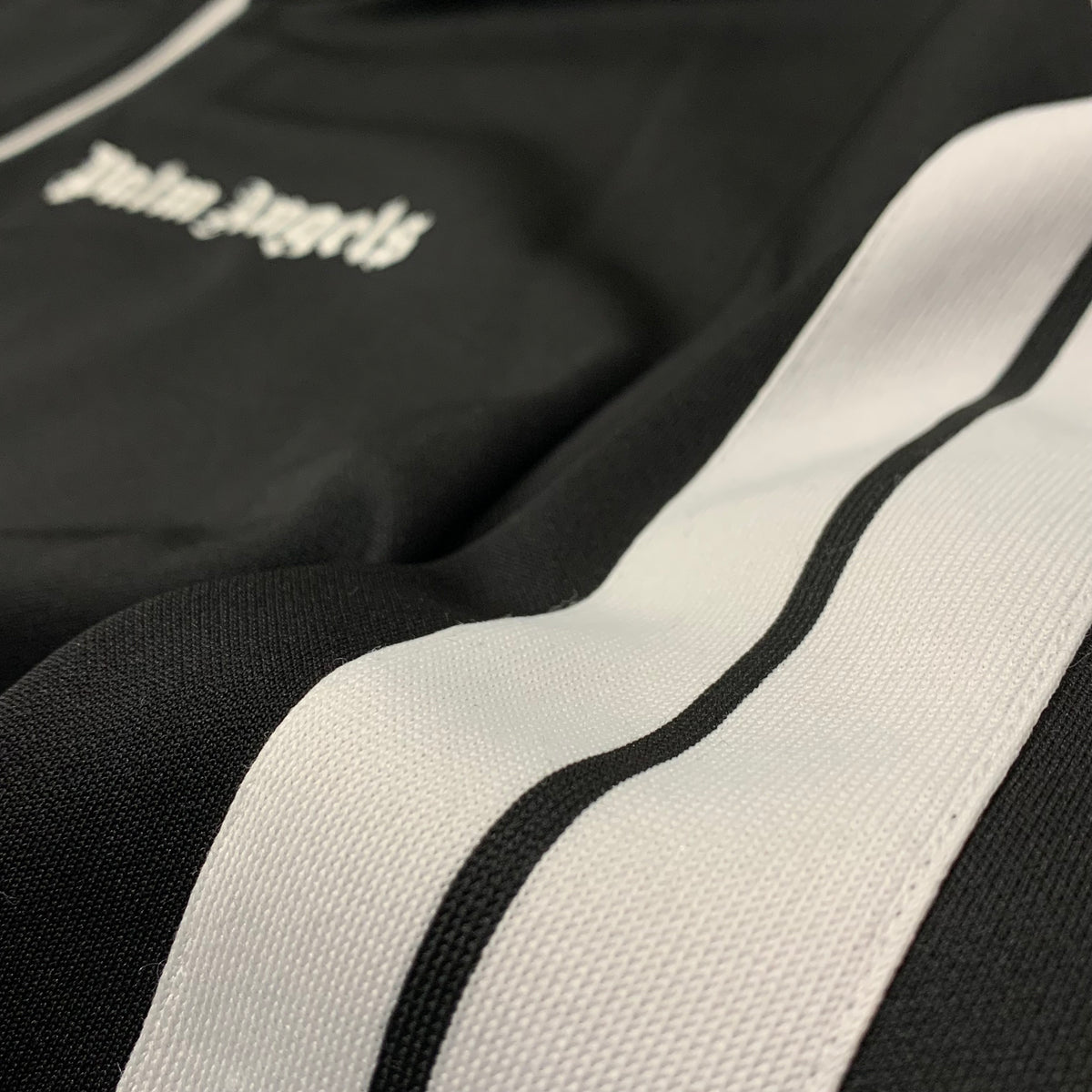 Palm Angels Large Jacket Black Track Top Jacket