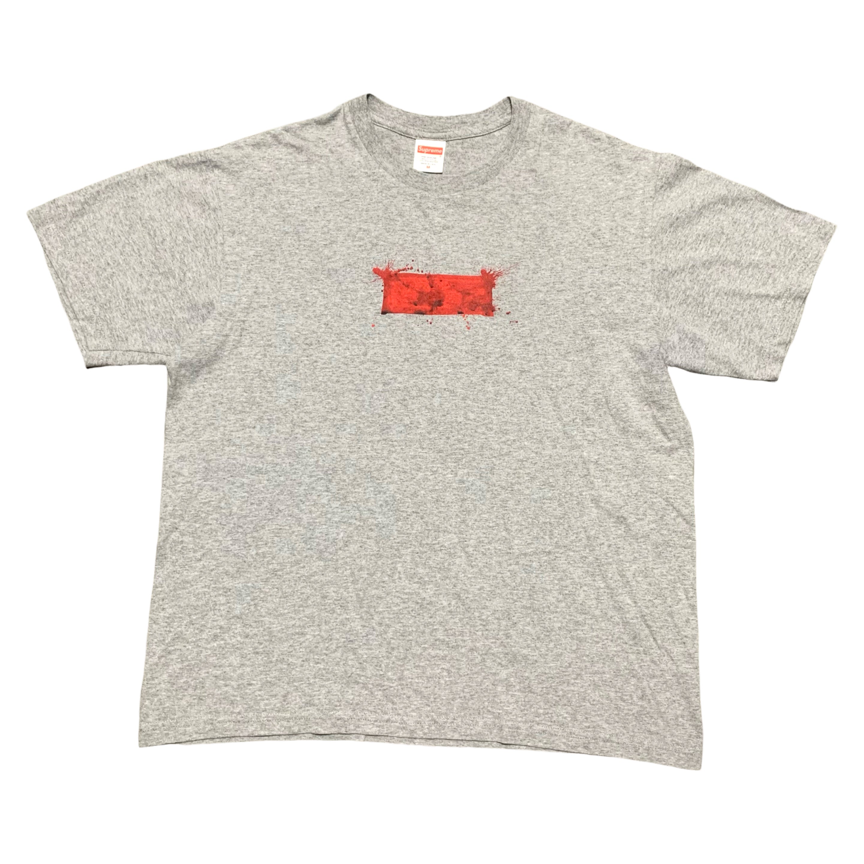 Supreme Medium Box Logo Ralph Steadman Grey Tee 2022