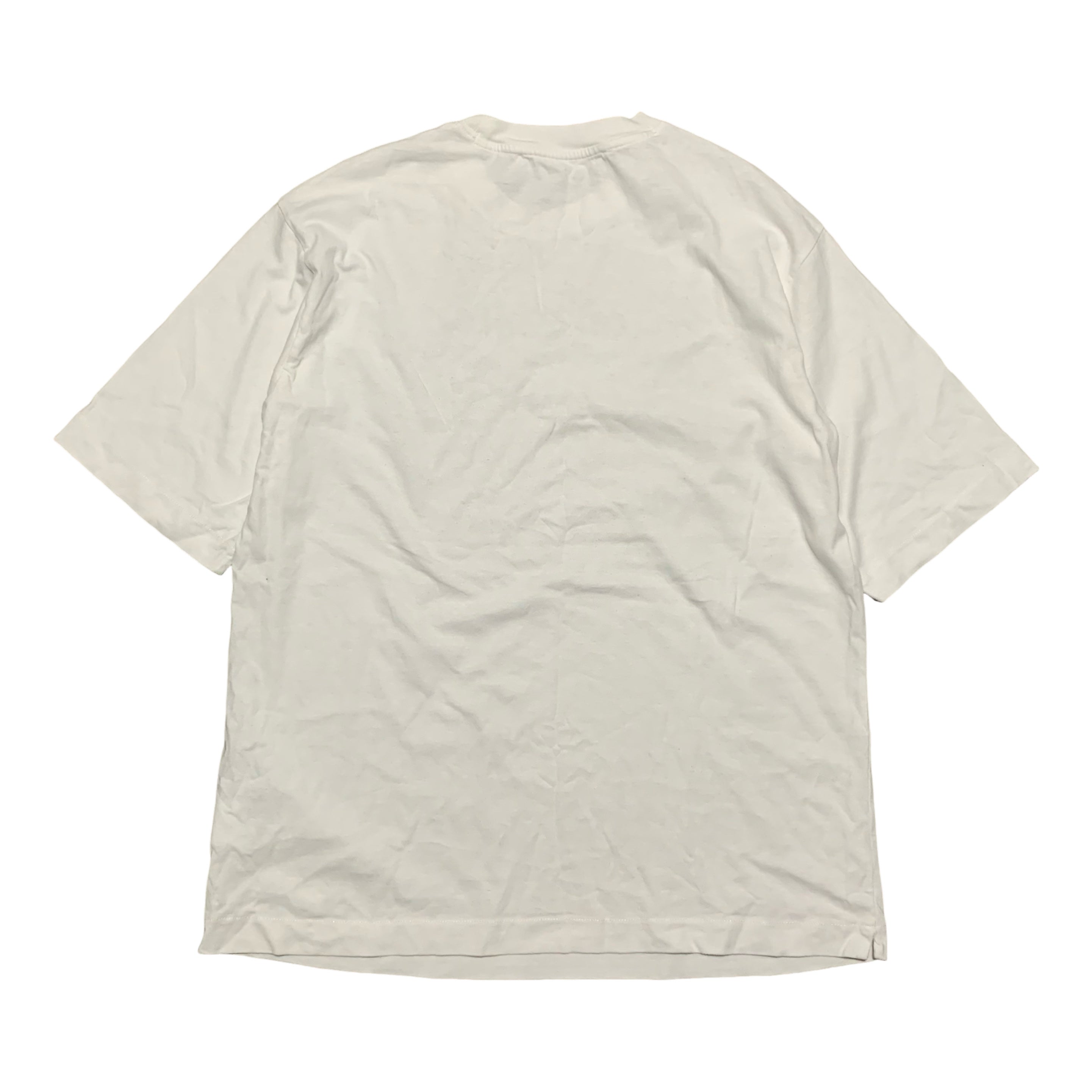 Off White Large Logo Graphic White Tee Virgil Abloh