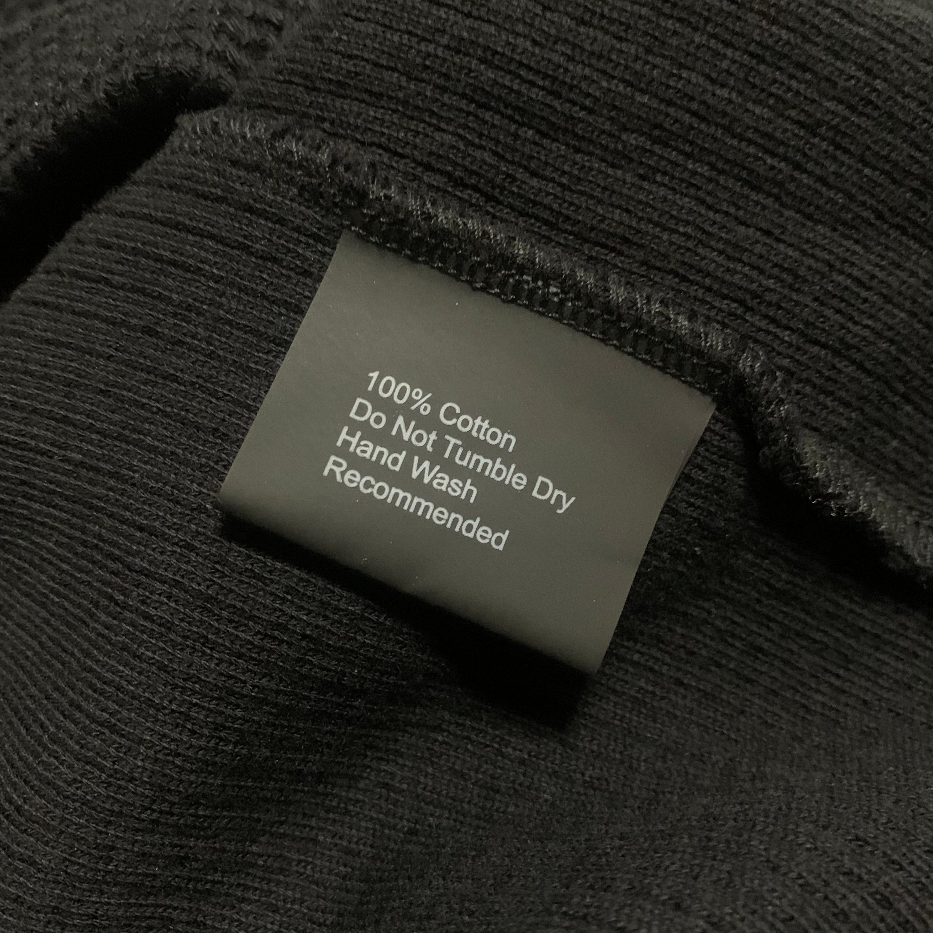 Represent Medium Waffle Blanks Jet Black Tee