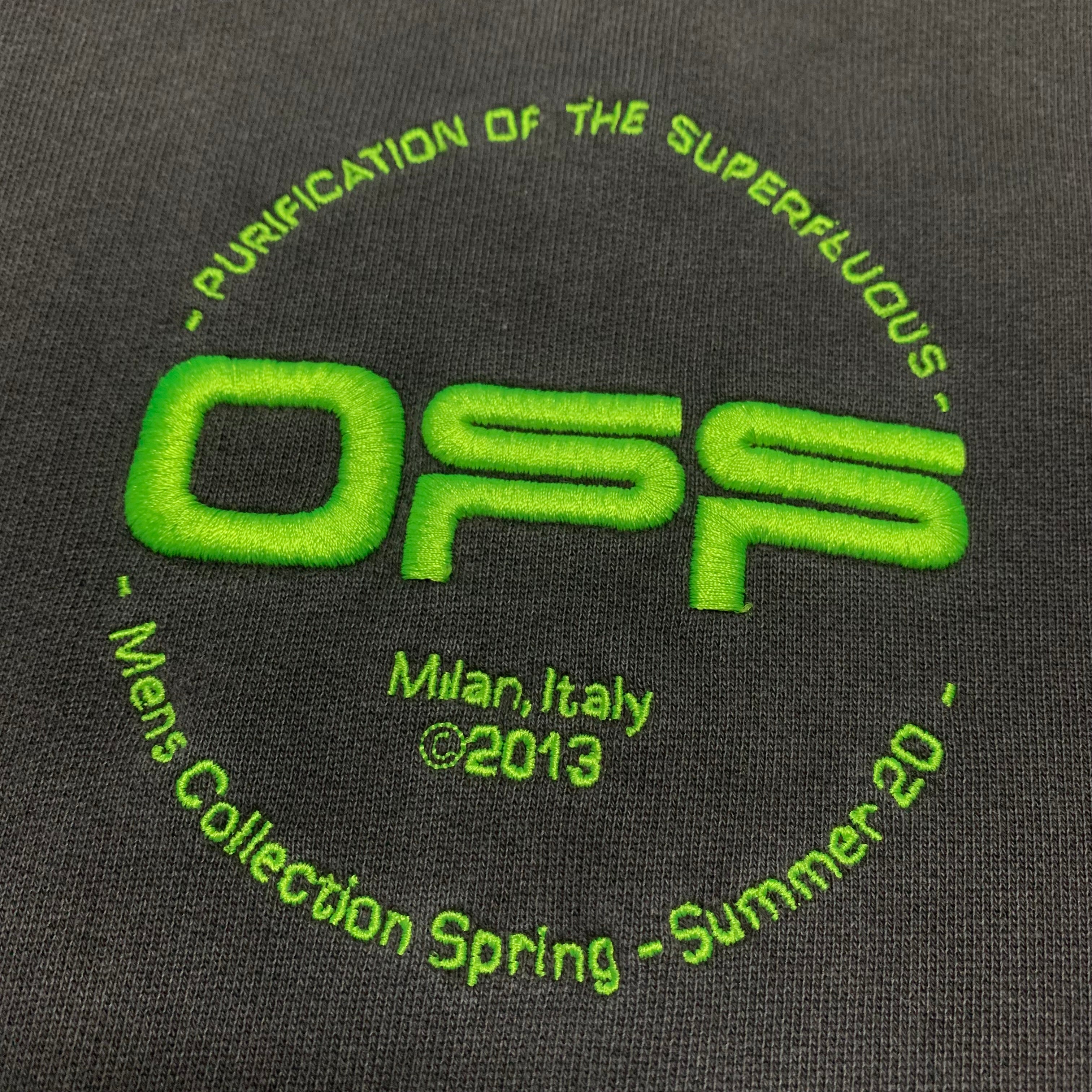 Off White Medium Hand Logo Off Black Sweatshirt Crewneck Virgil Abloh