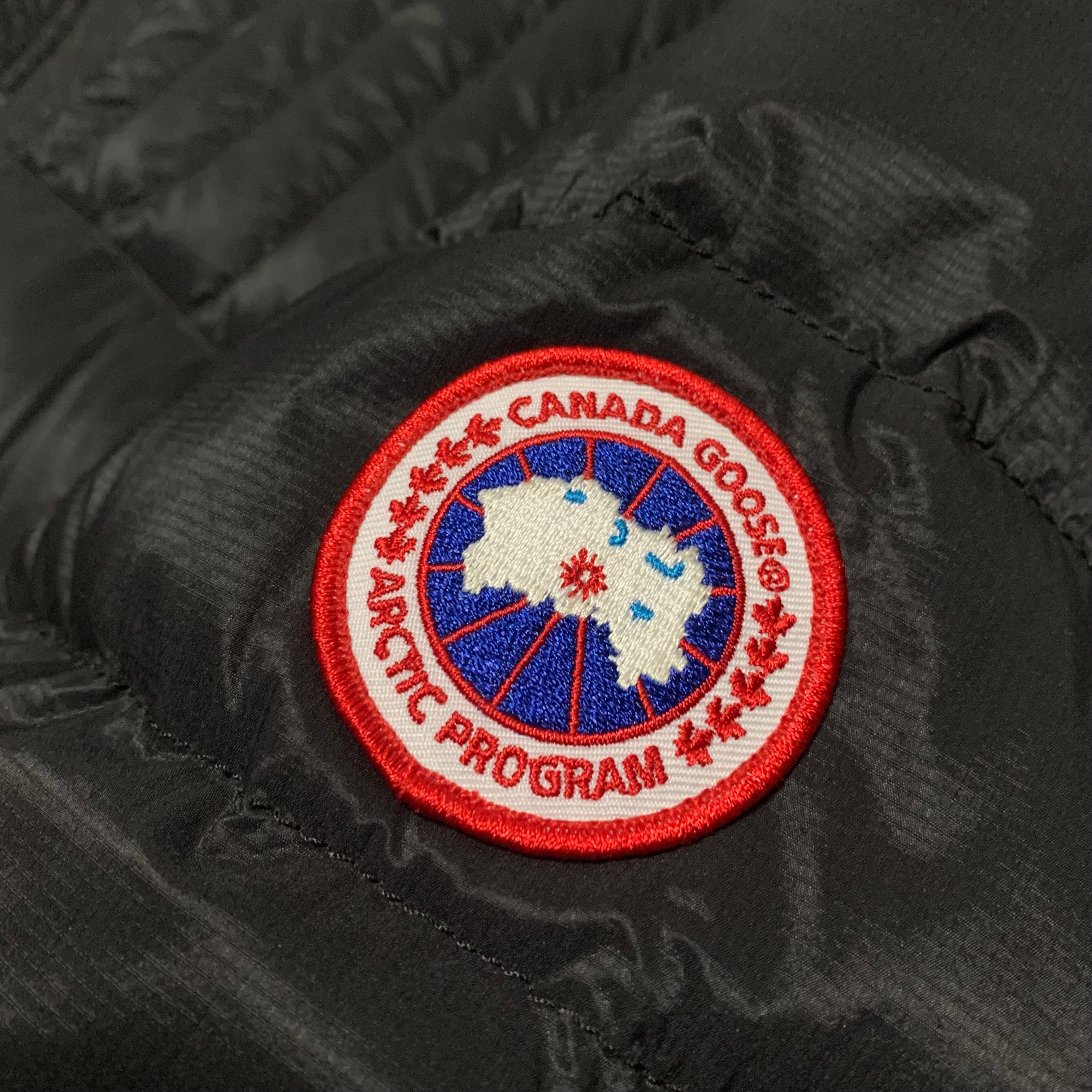 Canada Goose Small Puffer Jacket Black Brookvale Hooded Jacket