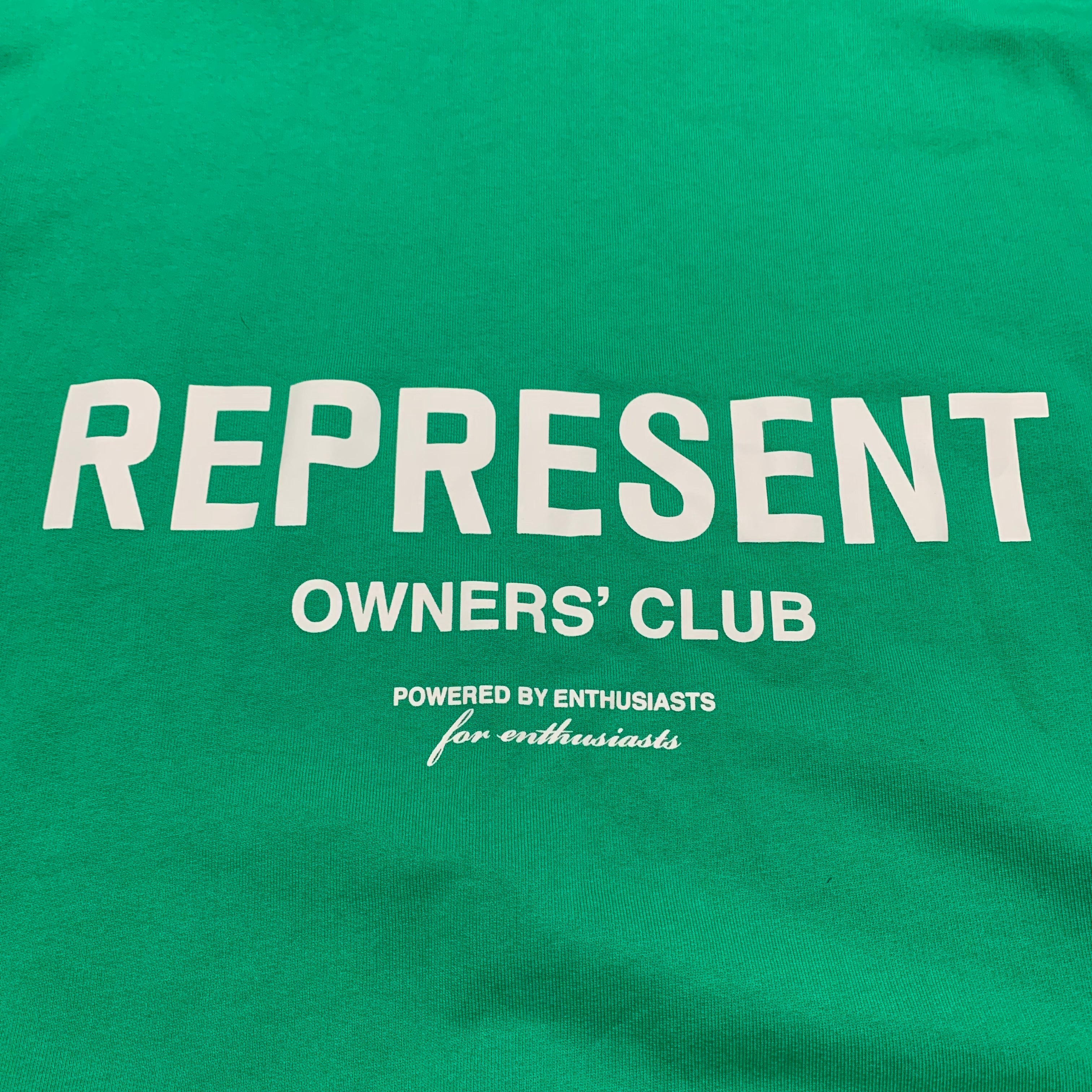 Represent Medium Owners Club Island Green Hoodie