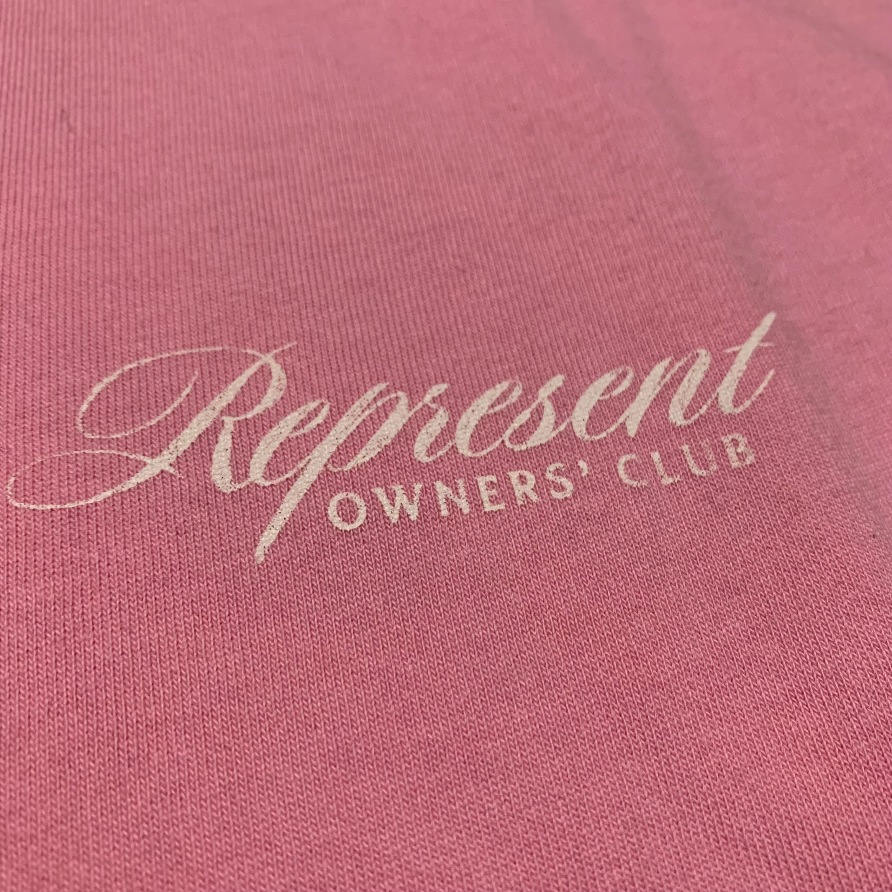 Represent Small Owners Club Script Pink Tee