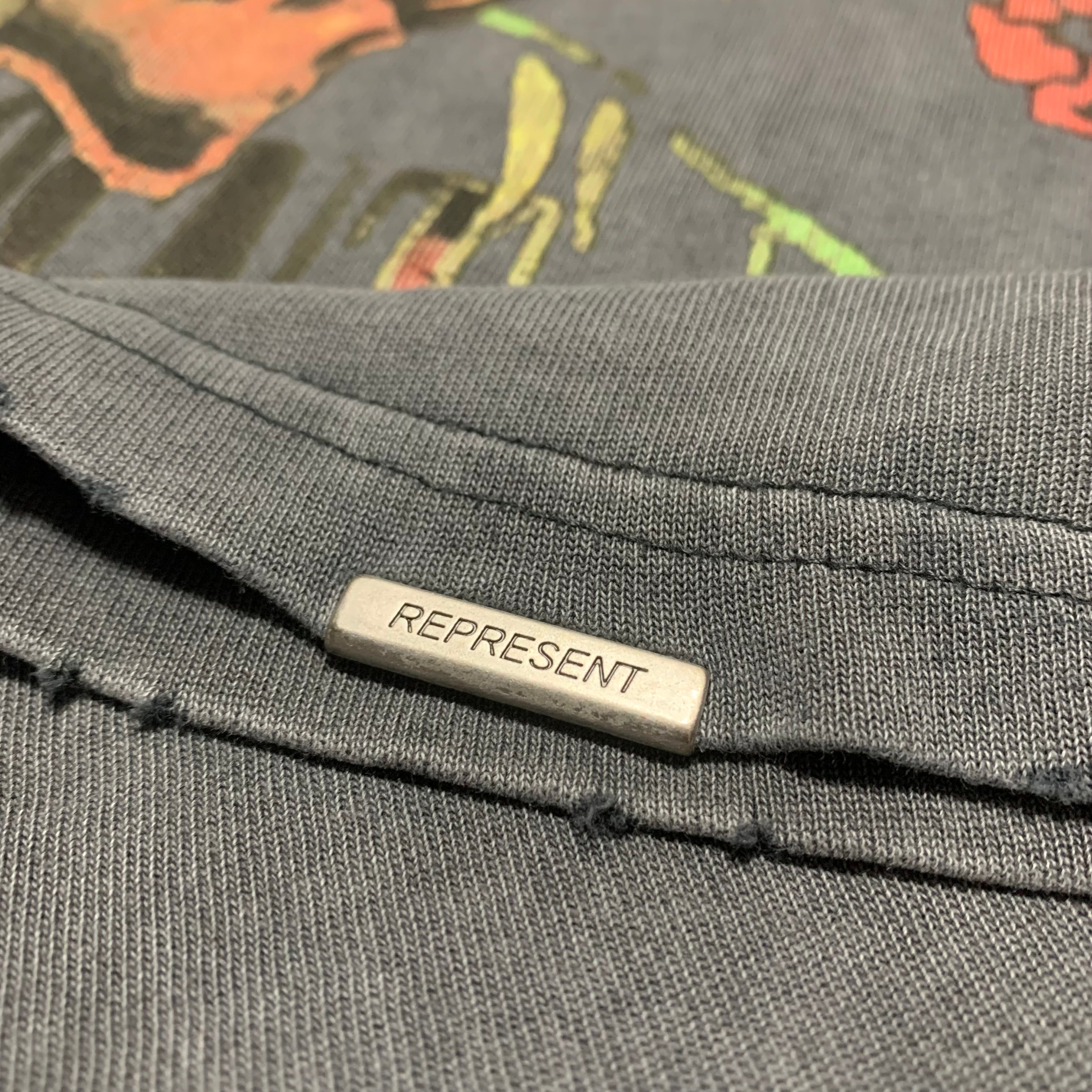 Represent Medium Rep N Resent Vintage Grey Tee