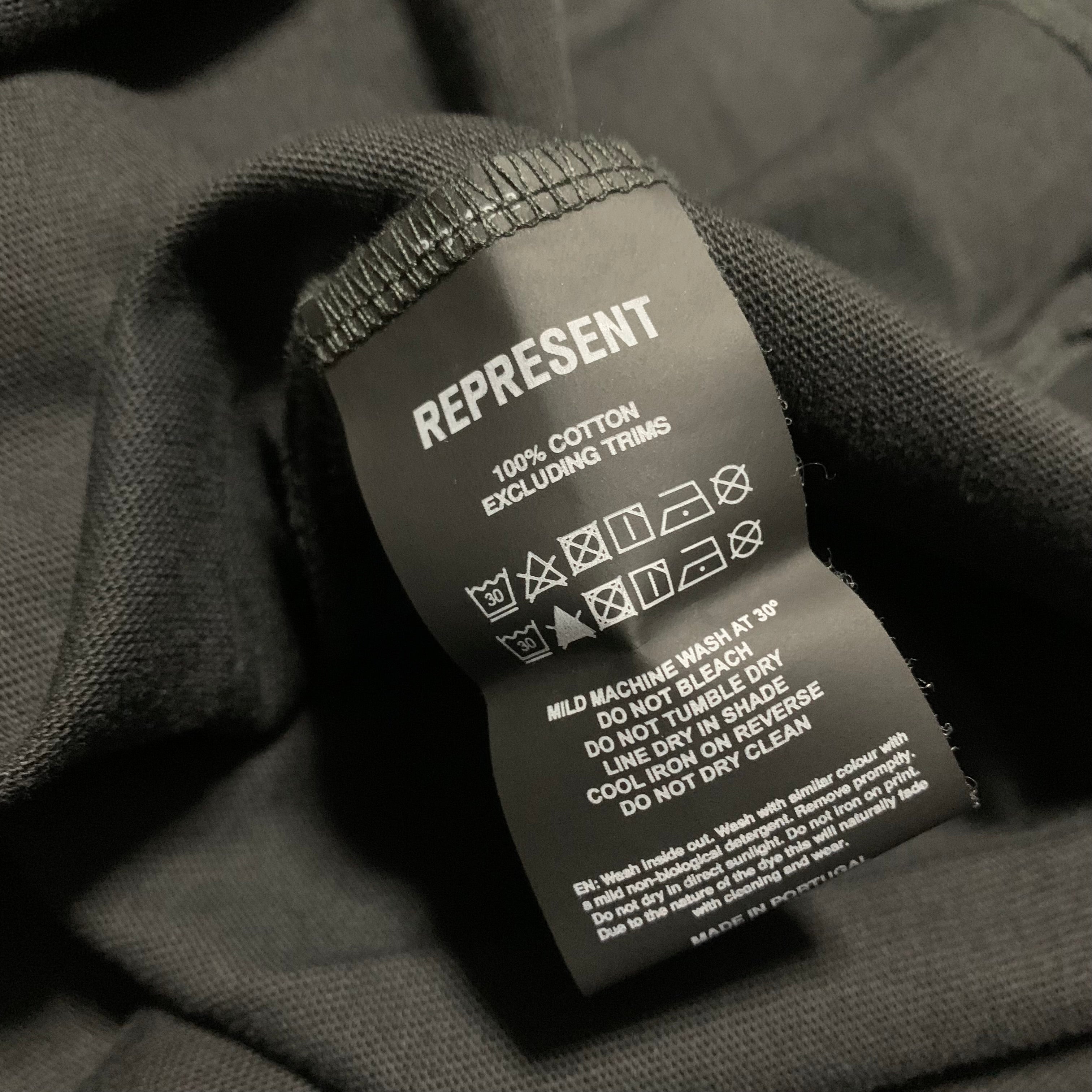 Represent XXS World Championship Stained Black Tee