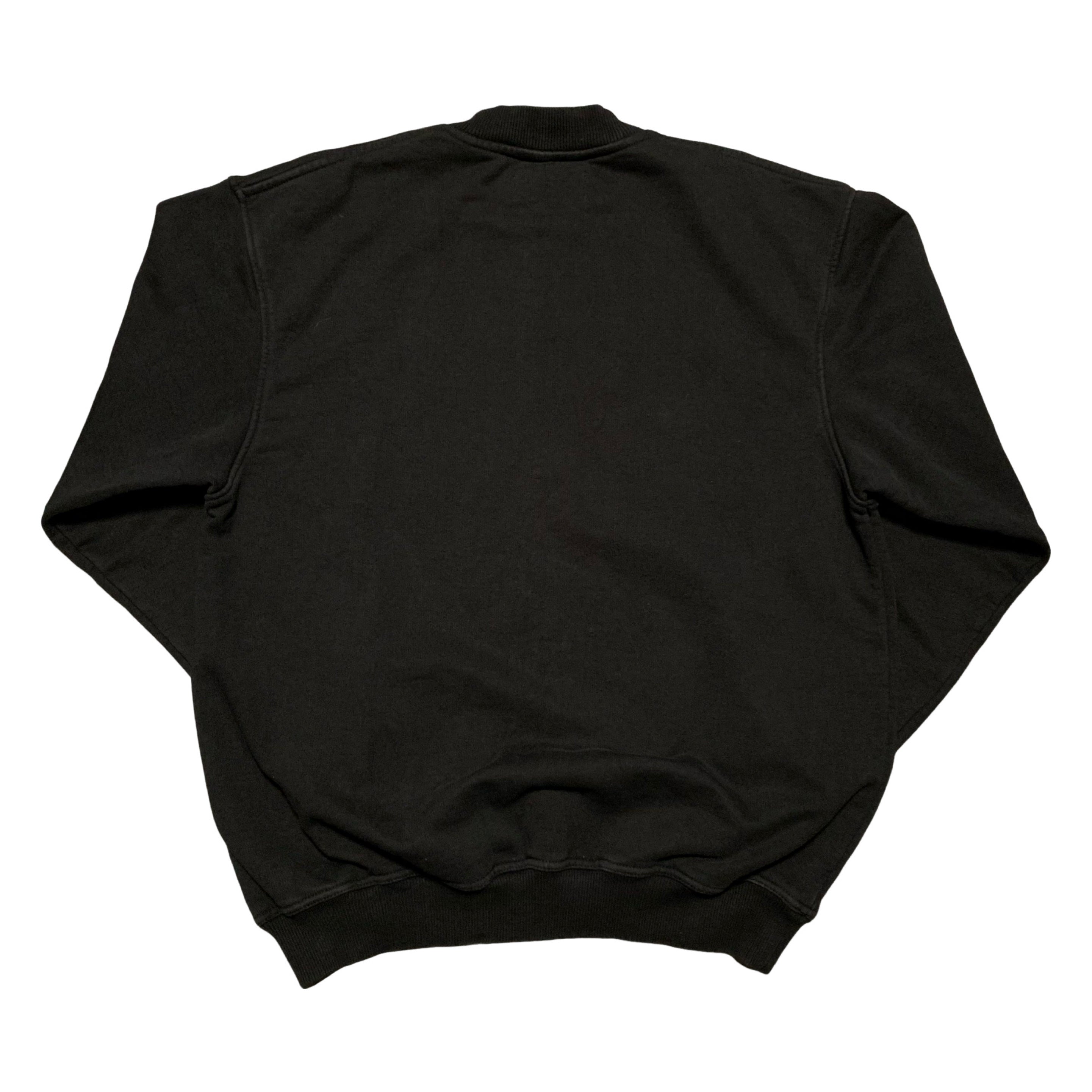 Represent XS Blanks Sweater Vintage Black Sweatshirt Crewneck