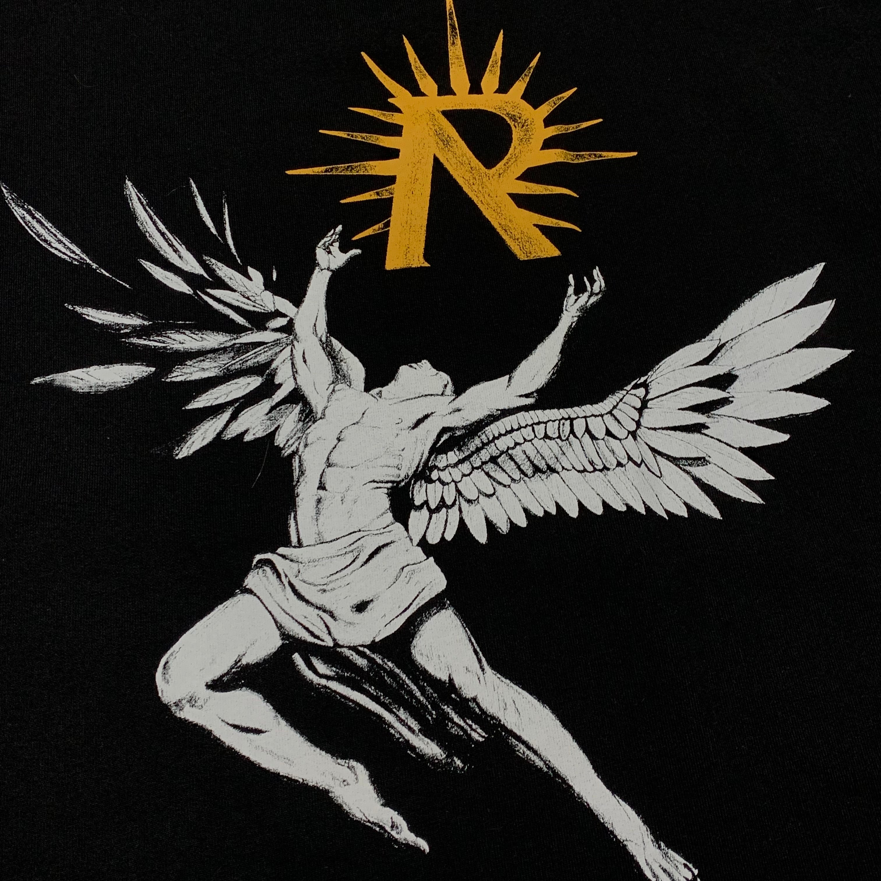 Represent Large Icarus Jet Black Sweater Sweatshirt Crewneck