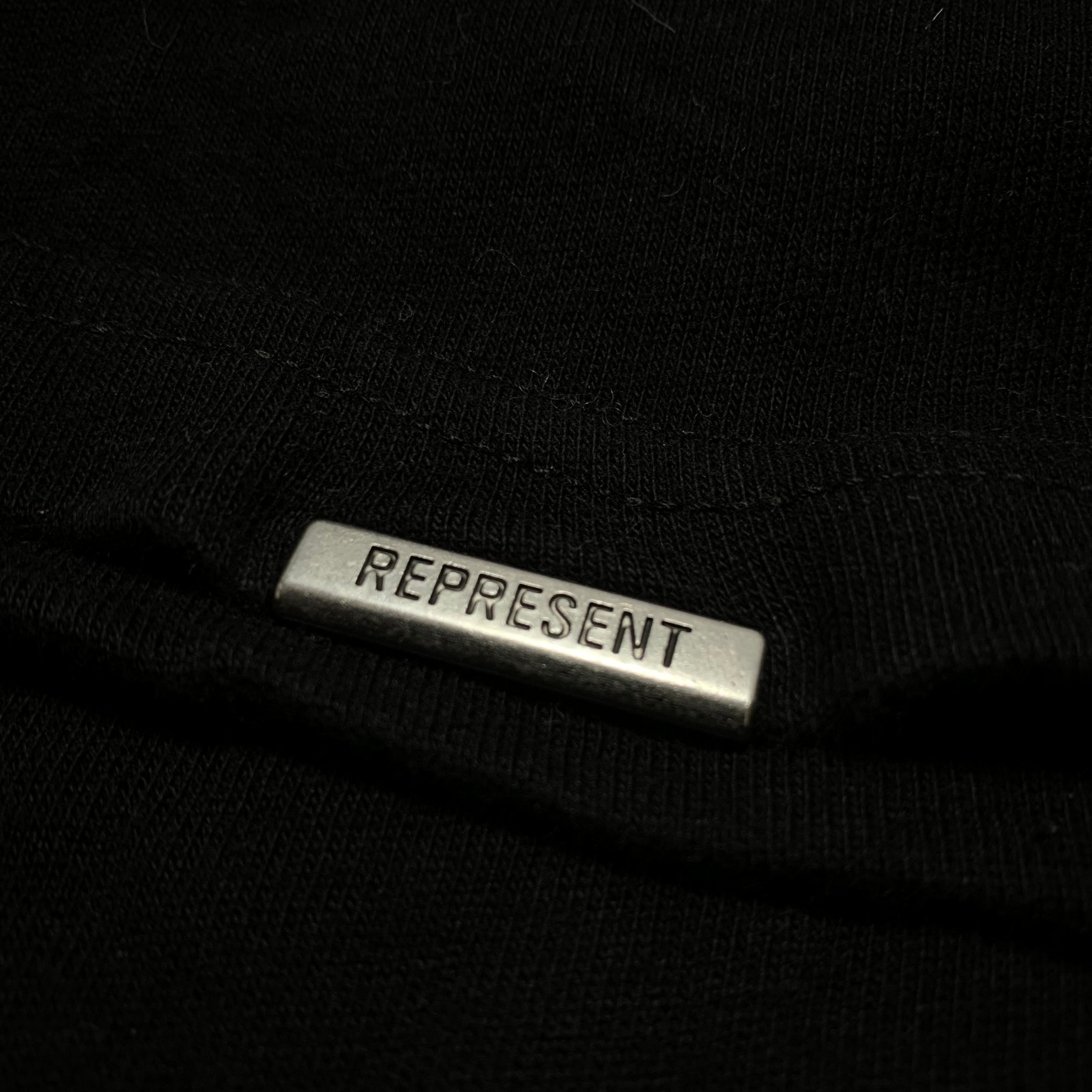 Represent Small Design & Construction Jet Black Tee