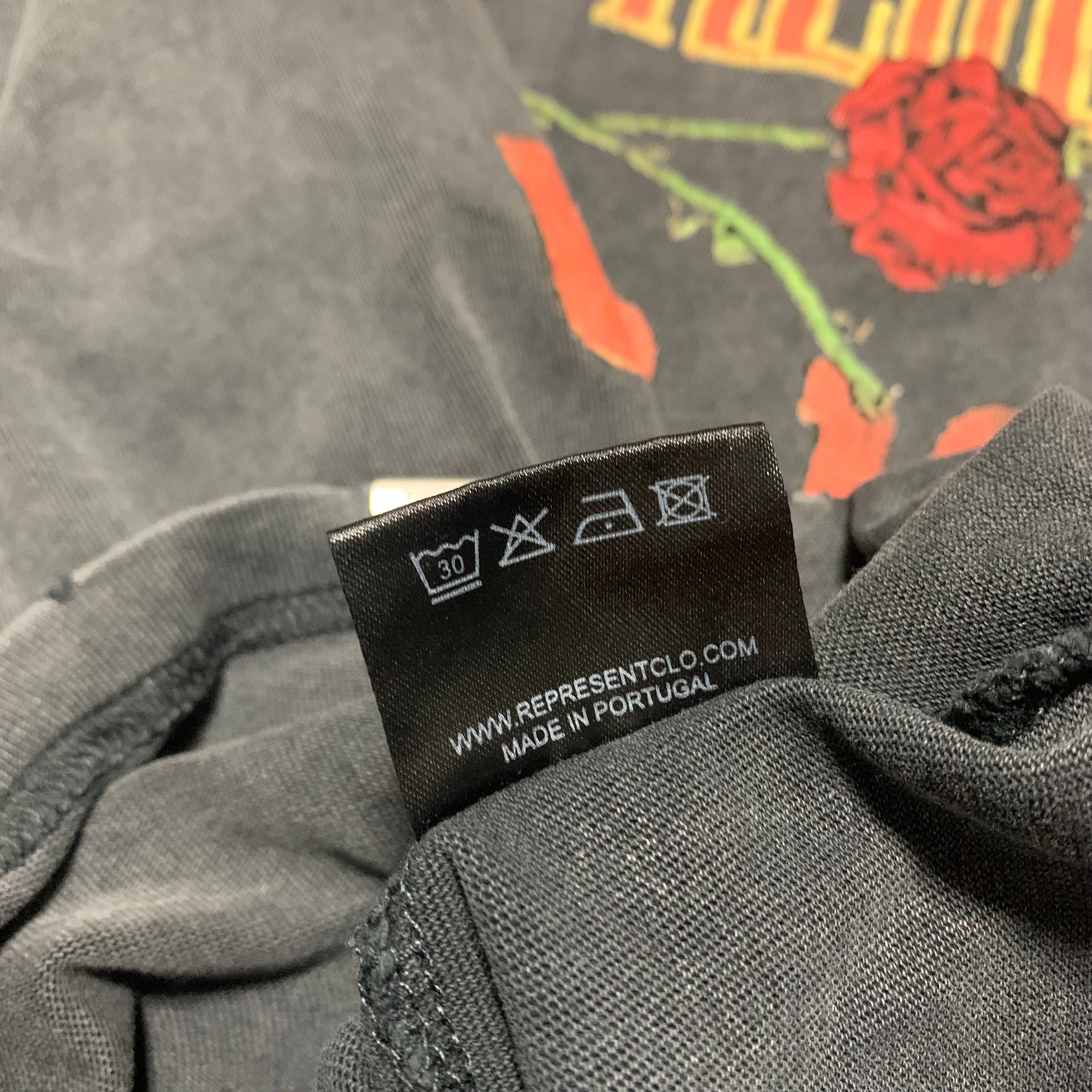 Represent XL Rep N Resent Vintage Grey Tee
