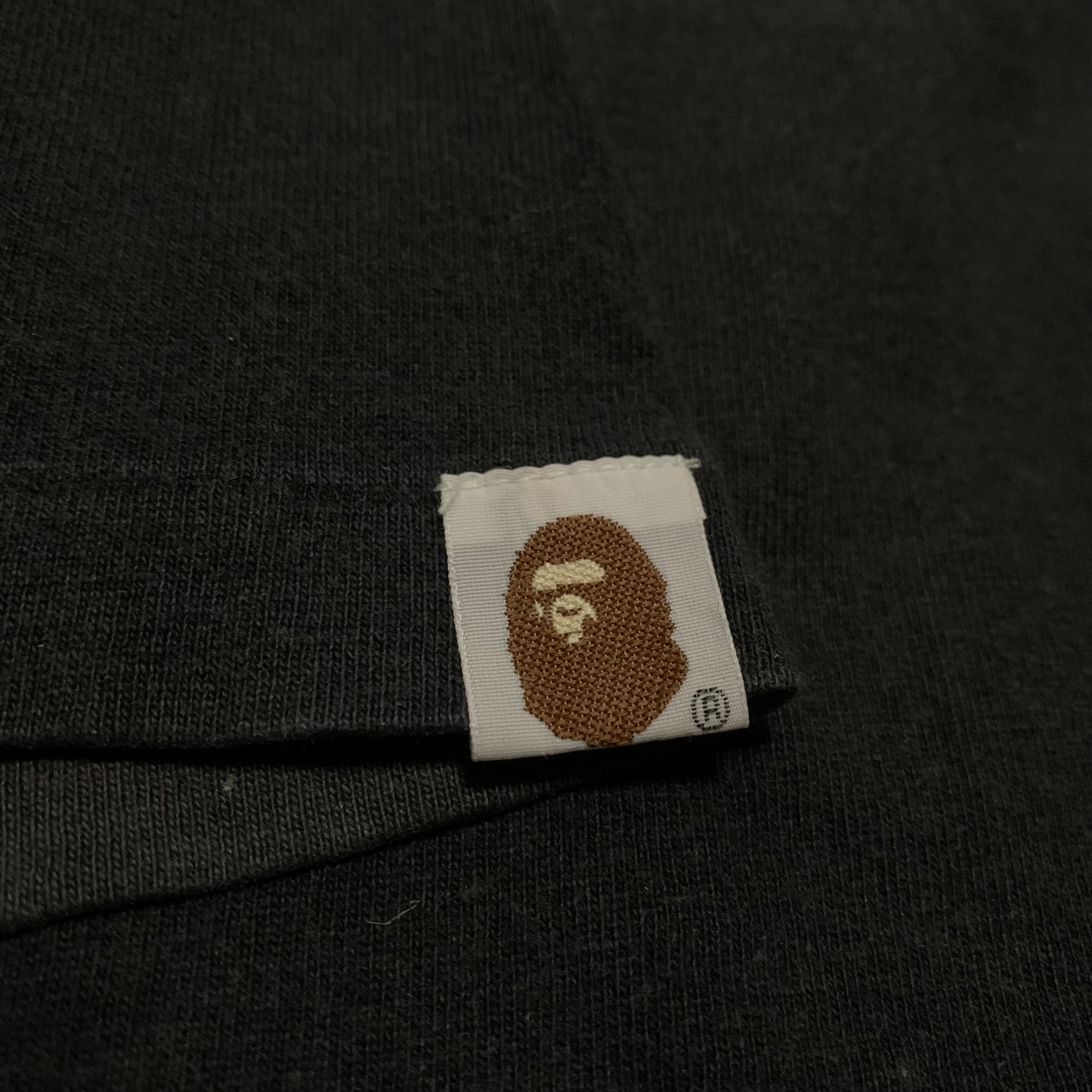 Bape Large Sapporo City Camo Japan Black Tee A Bathing Ape 2006