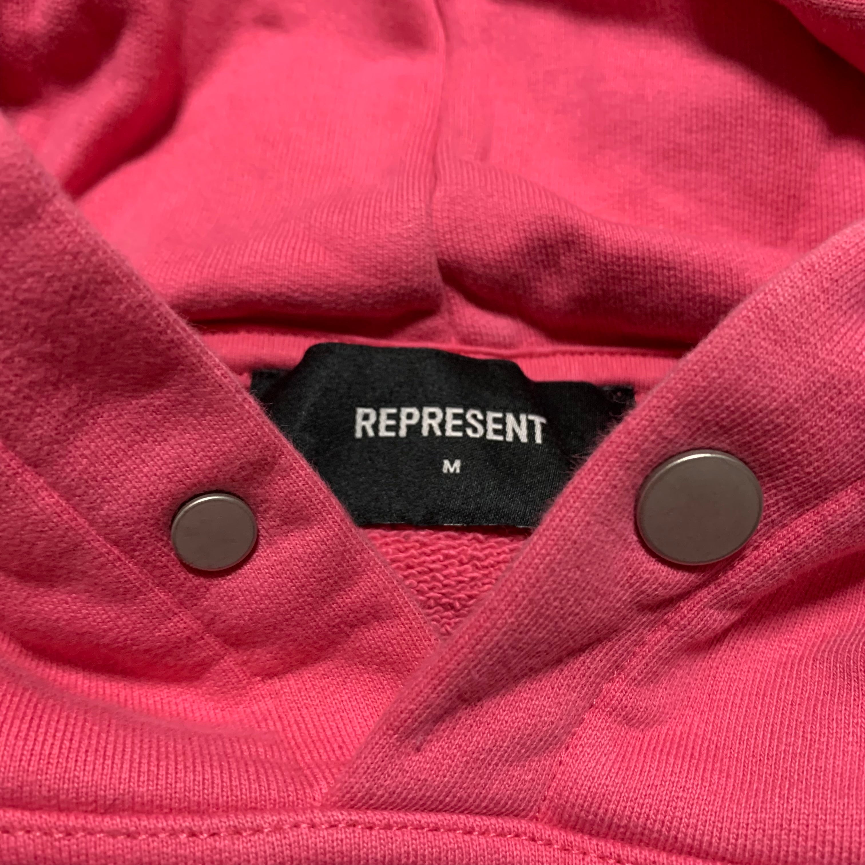 Represent Medium Owners Club Bubblegum Pink Hoodie