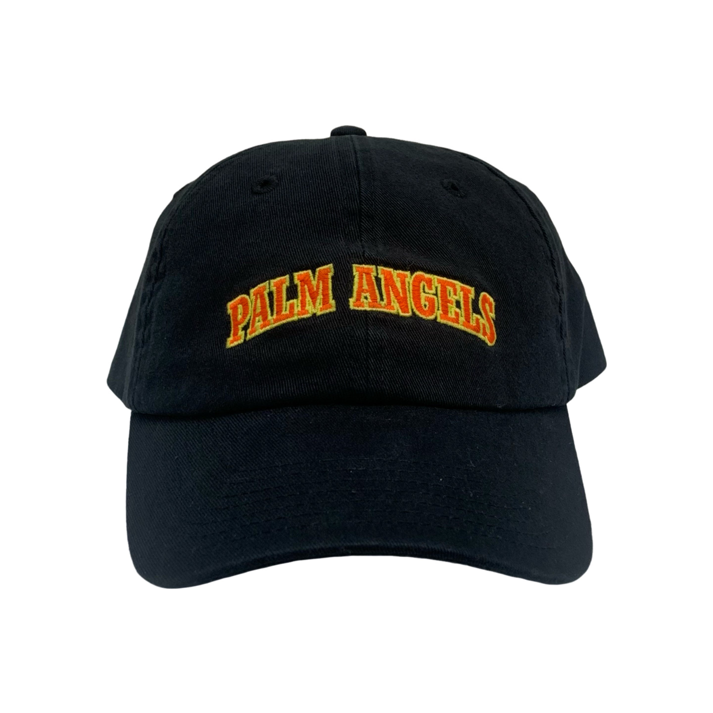 Palm Angels Cap New College Logo Black Cap