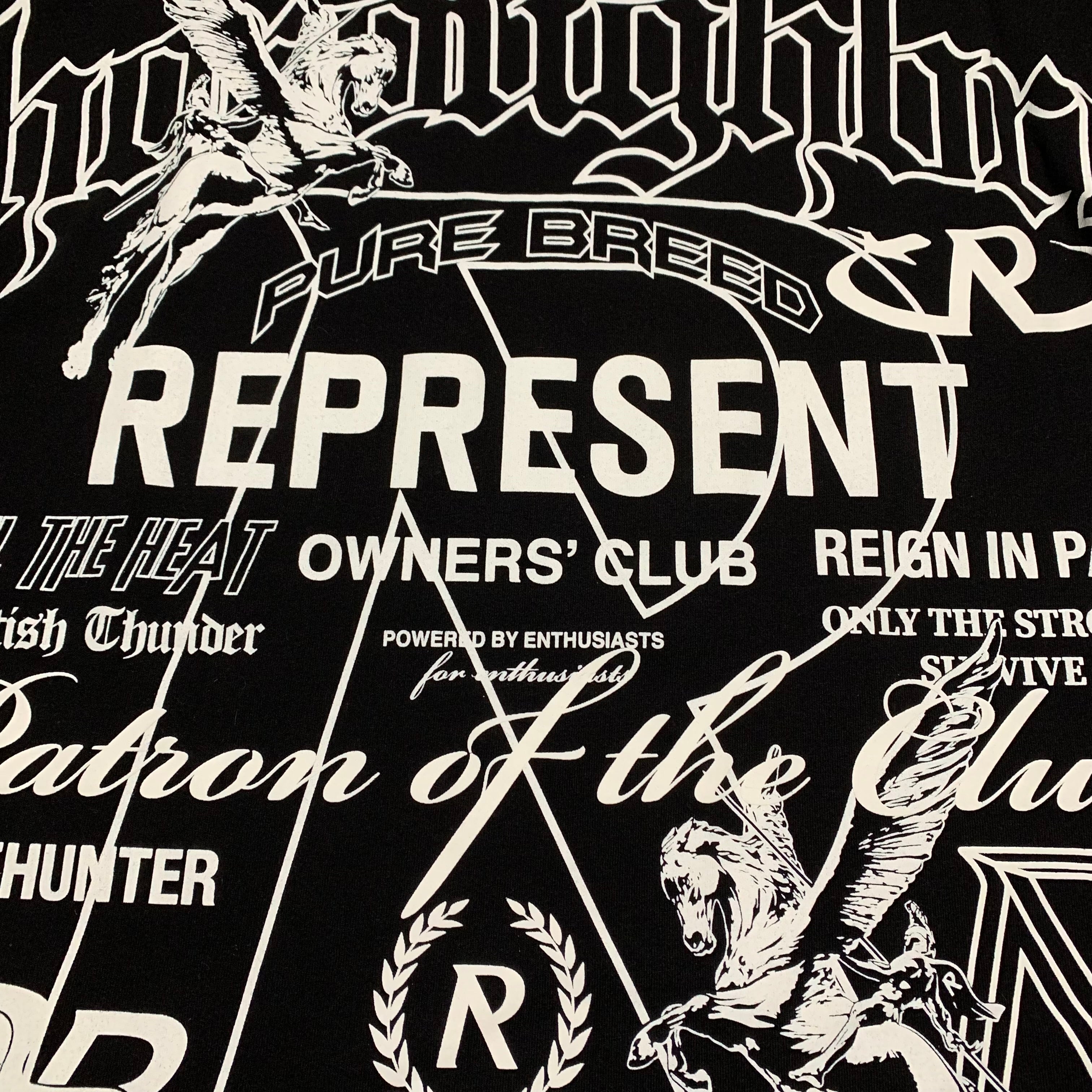 Represent XS Icons Collection Jet Black Tee