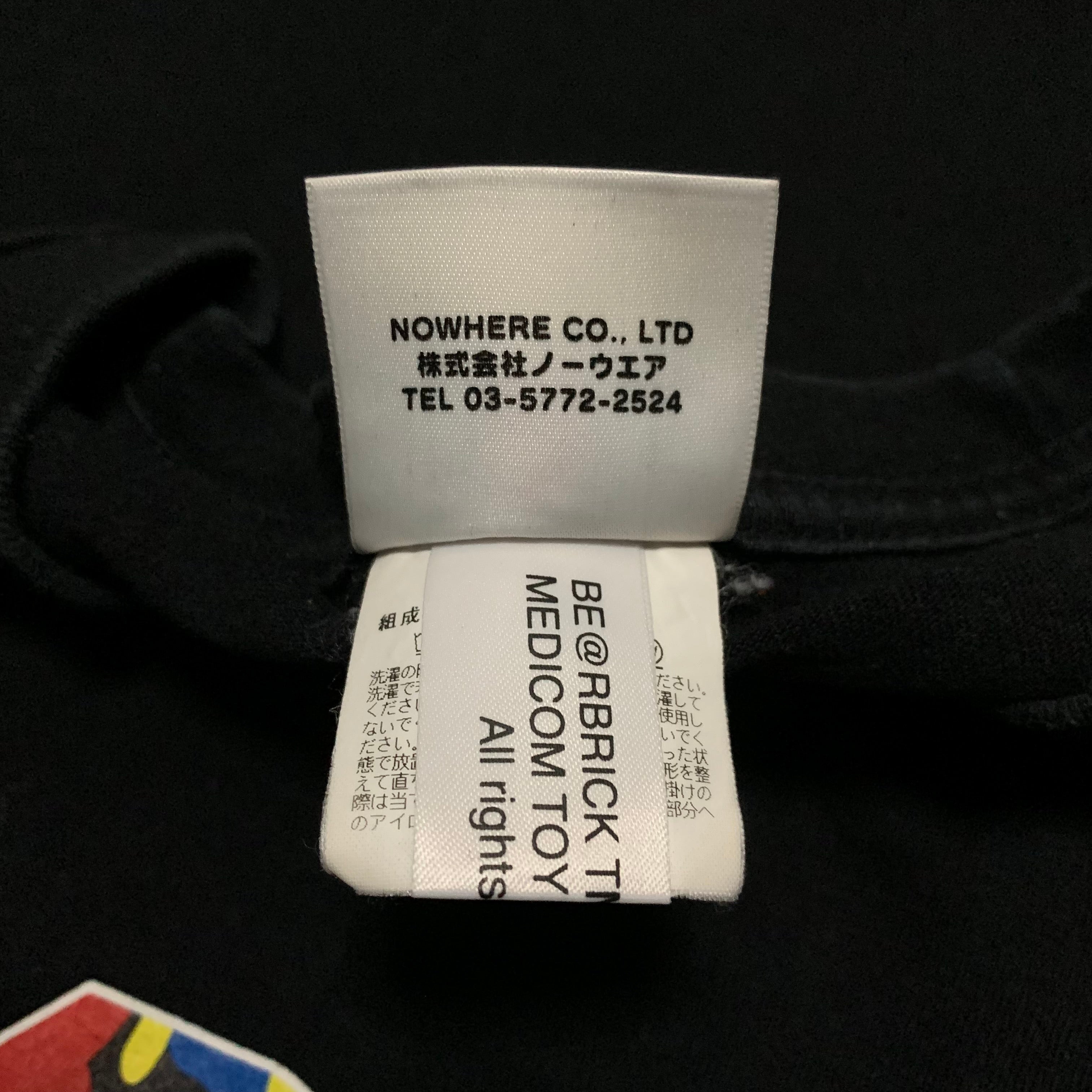 Bape Large Bearbrick Medicom Play Black Tee A Bathing Ape 2019