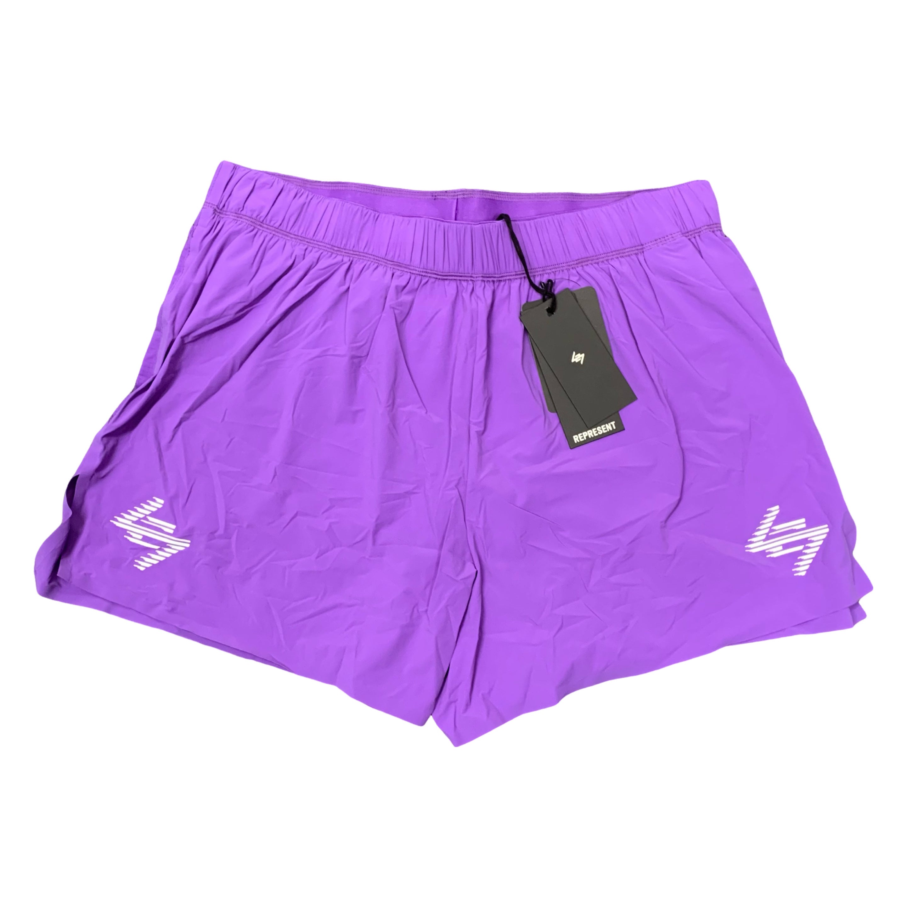 Represent XL Shorts 247 Berlin Purple Running Bottoms