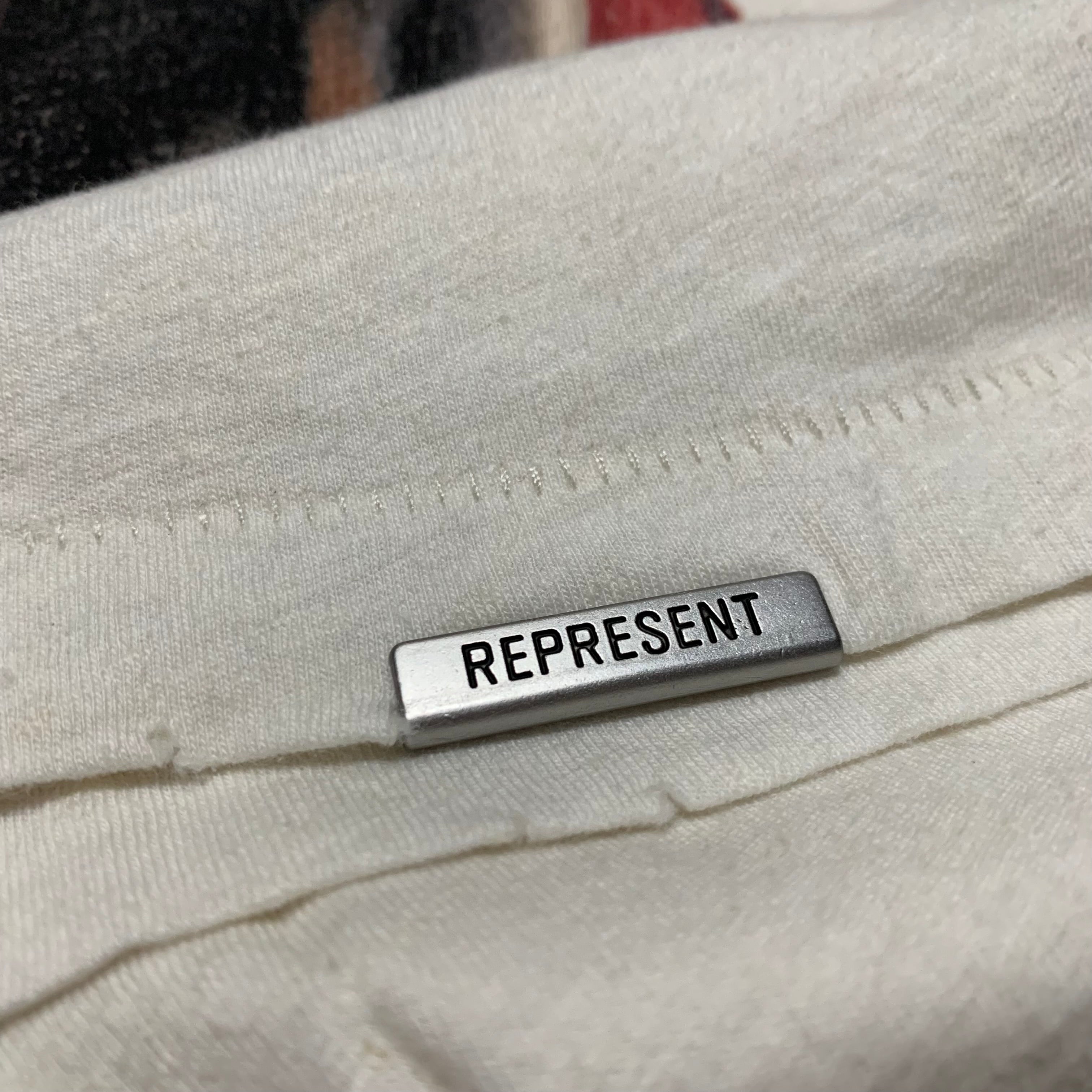 Represent XXL Dream On Tour Washed Ecru White Tee