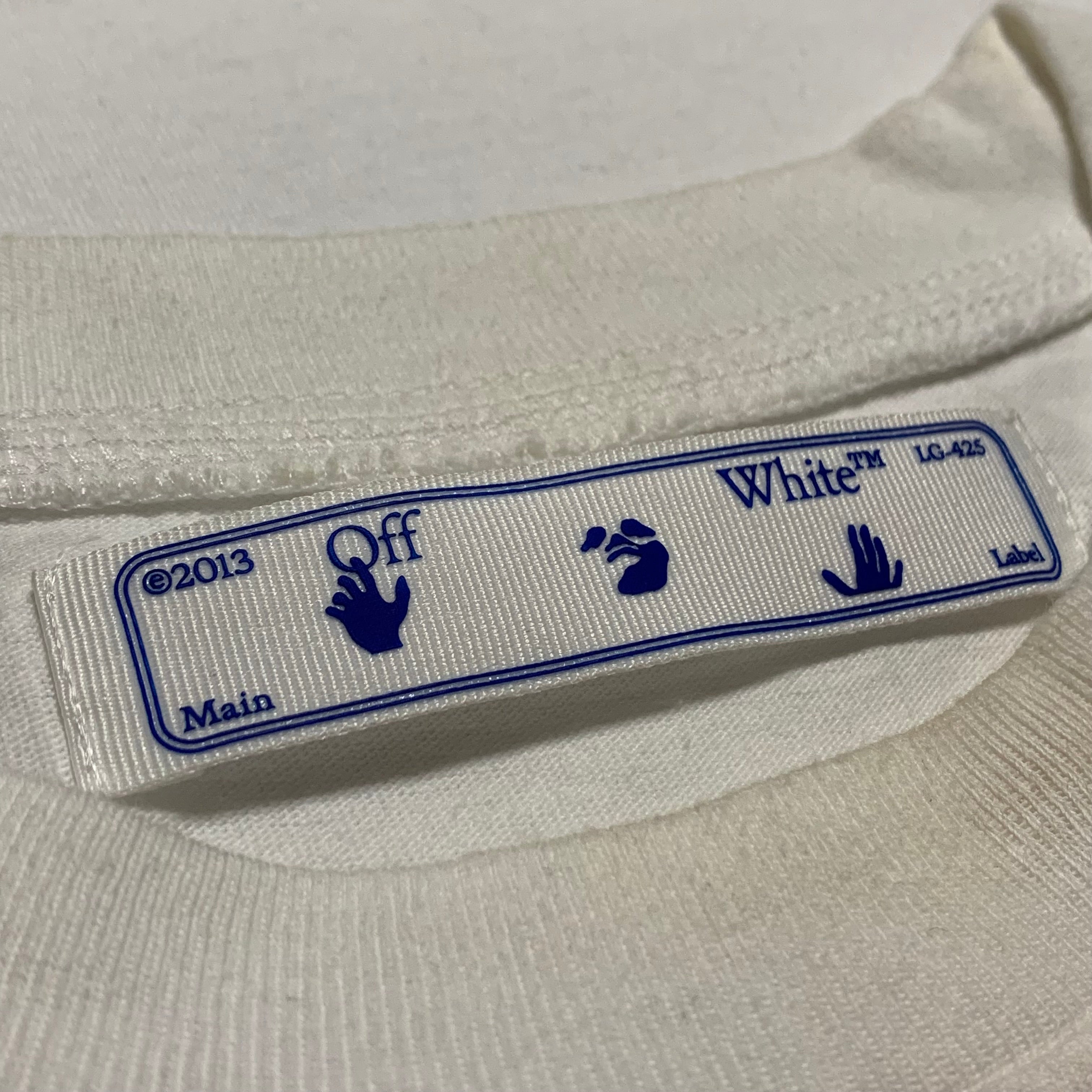 Off White Medium I Support Young Black Businesses White Tee Virgil Abloh