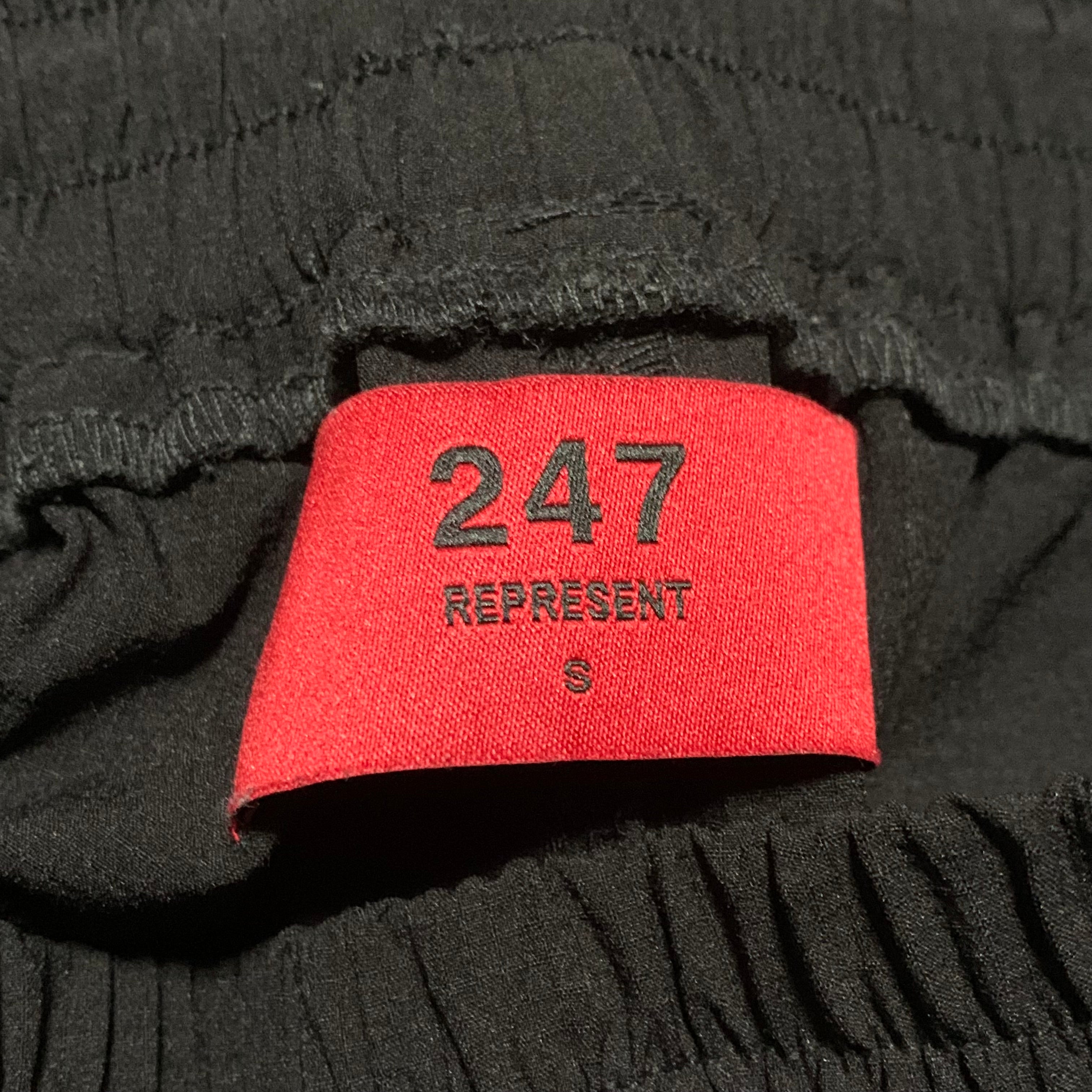 Represent Small 247 Black Pants Track Pant Bottoms